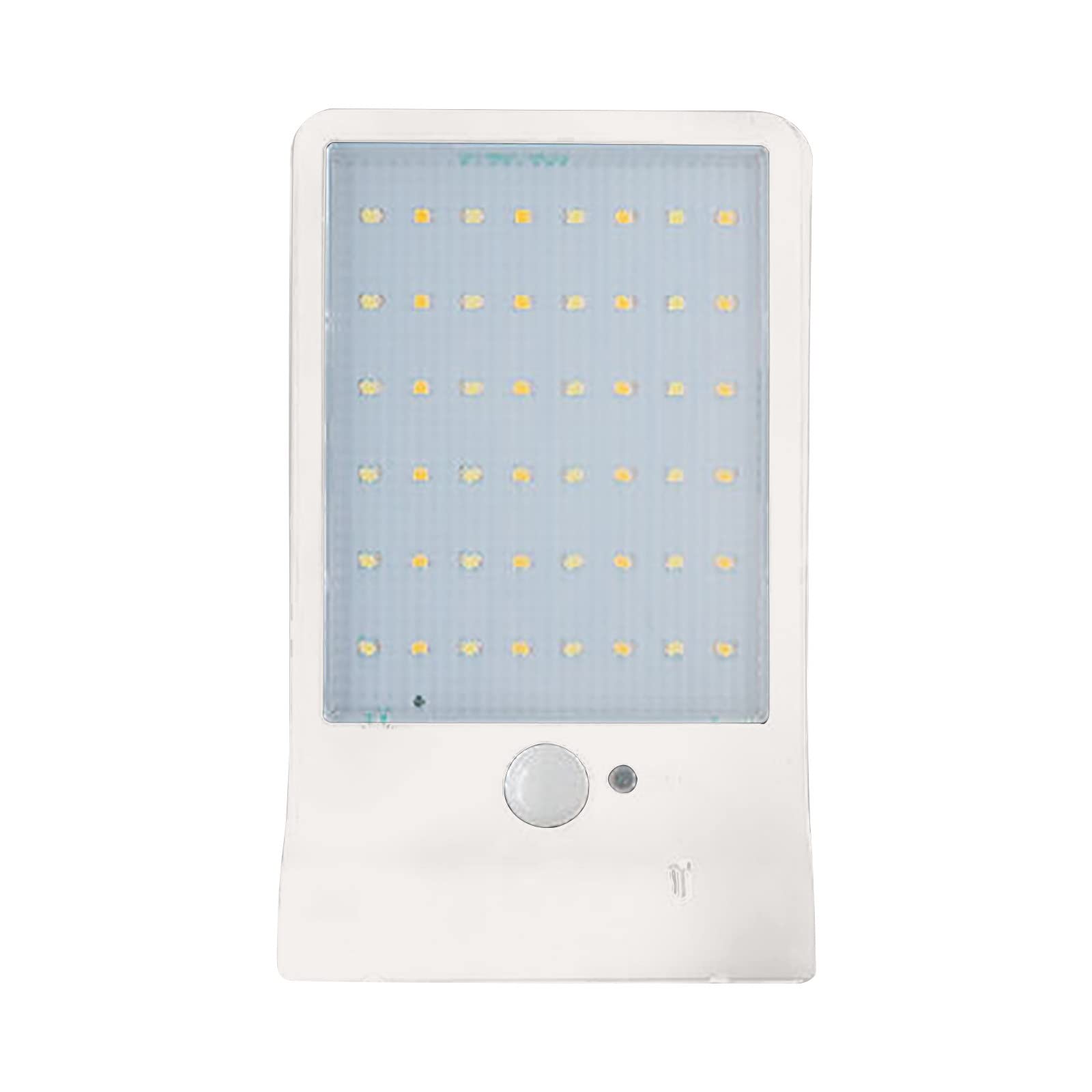 Comigeewa 48 LED Solar Wall Lamp - Dual Color Outdoor Lighting for Courtyard, Garage, Pathway & Garden | Weatherproof & Energy-Efficient Solar Powered Wall Light