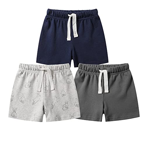 Gray & Navy & Grey Rabbit