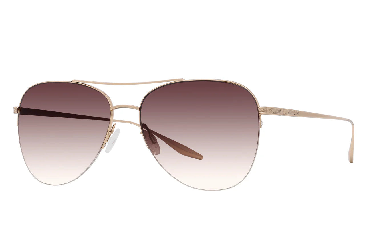 Barton Perreira Chevalier 57mm Sunglasses for Men & Women - Classic Aviator Style with UV Protection - Perfect for Driving, Travel & Outdoor Activities