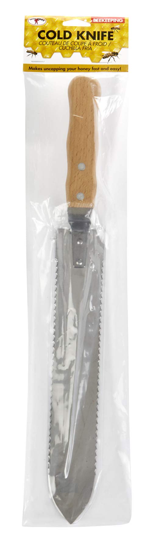 Little Giant® Uncapping Cold Knife - Professional Honey Extraction Tool for Beekeepers | Stainless Steel Beekeeping Supplies | Essential Beehive Hand Tool for Harvesting Honeycomb | Perfect for Apiary Maintenance & Honey Production
