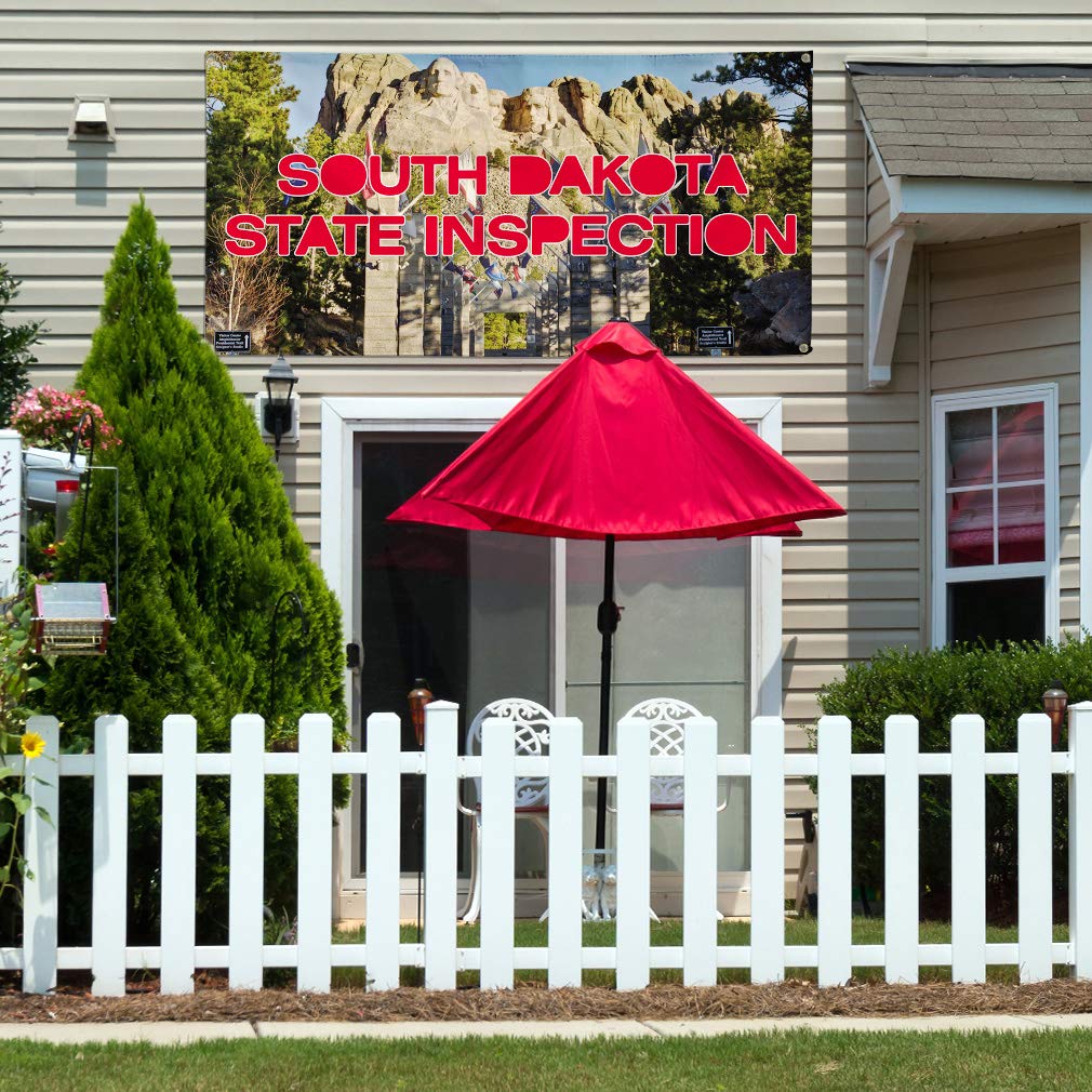 Vinyl Banner - 60x144 Inches, Weatherproof & Durable with 10 Grommets - Perfect for South Dakota State Inspections, Business Advertising & Outdoor Yard Signs - Great for Construction Sites, Car Dealerships & Industrial Facilities