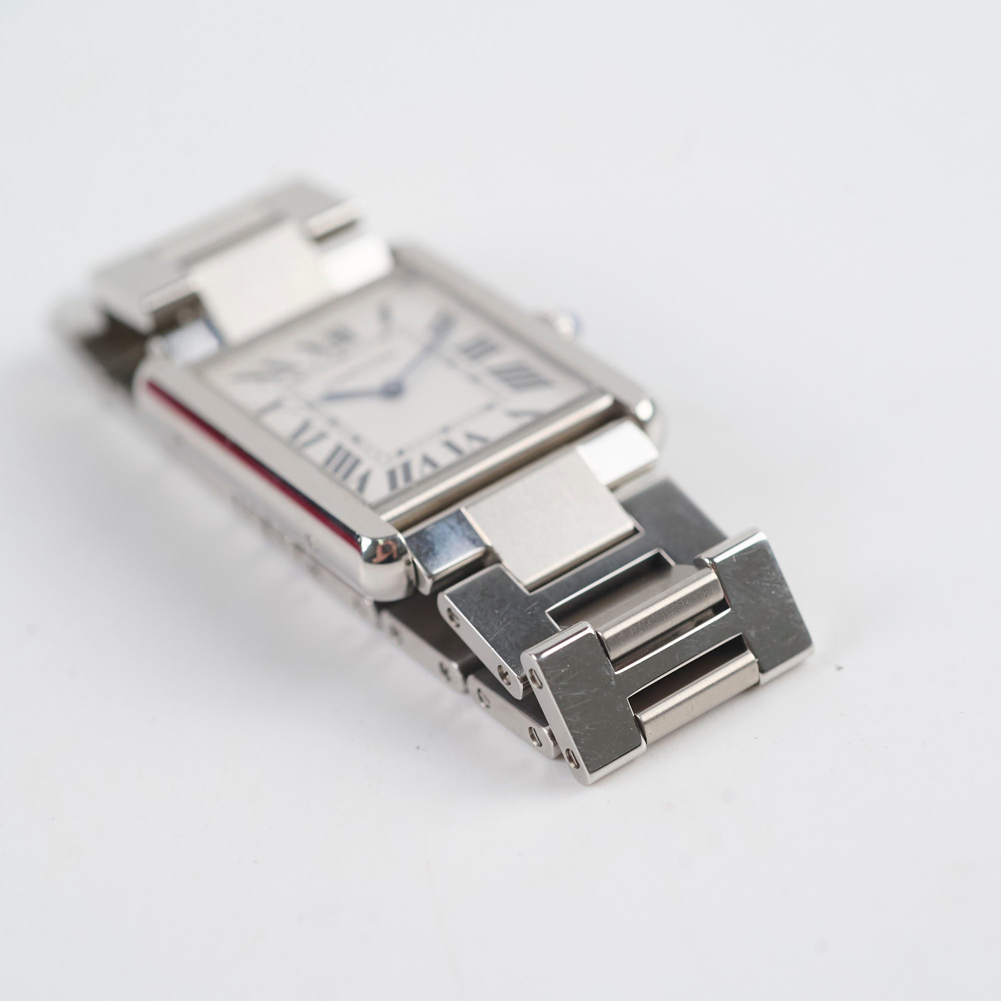 Cartier Tank Solo Large Model W5200014 - Luxury Stainless Steel Watch for Men & Women - Perfect for Business, Formal Events & Everyday Wear