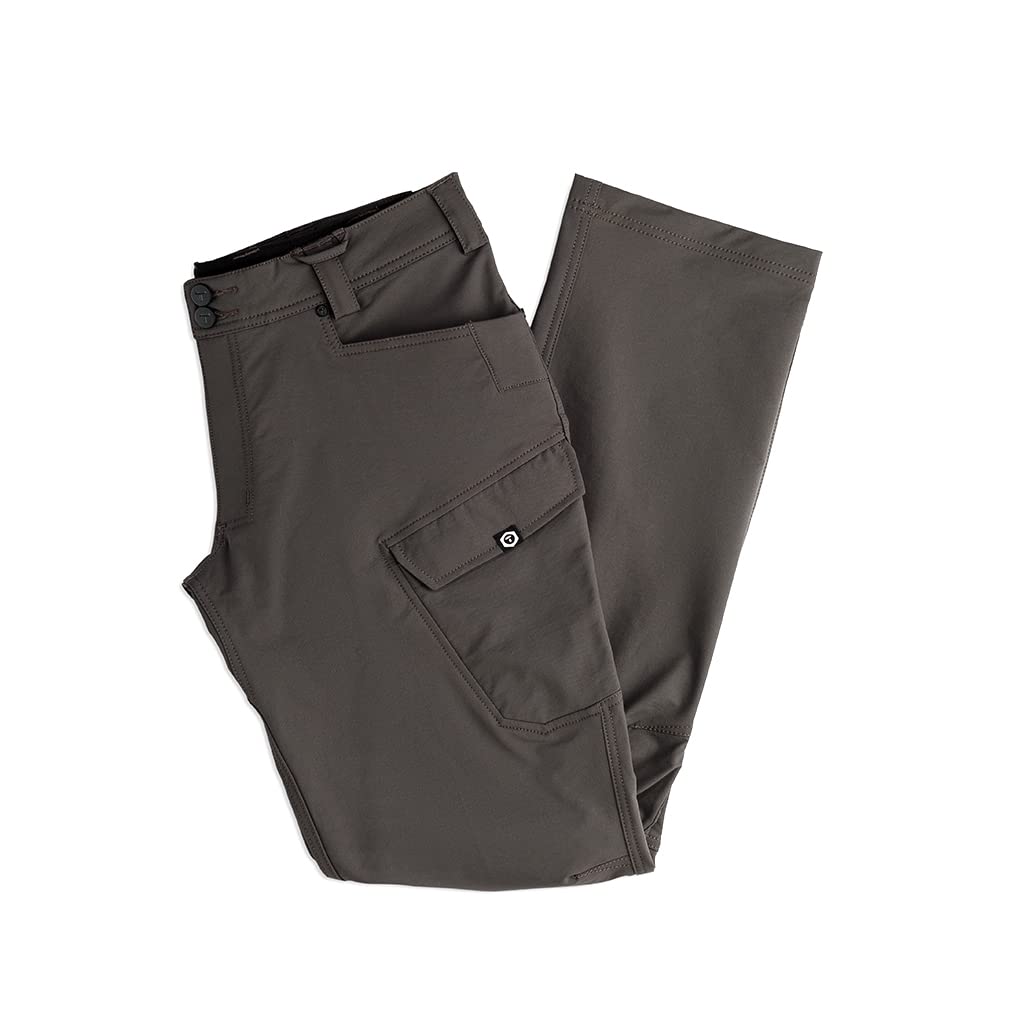 TRUEWERK Men's T2 WerkPant Technical Work Pants - Water Resistant, Lightweight, 4-Way Stretch with Multiple Pockets for Construction, Landscaping & Outdoor Work
