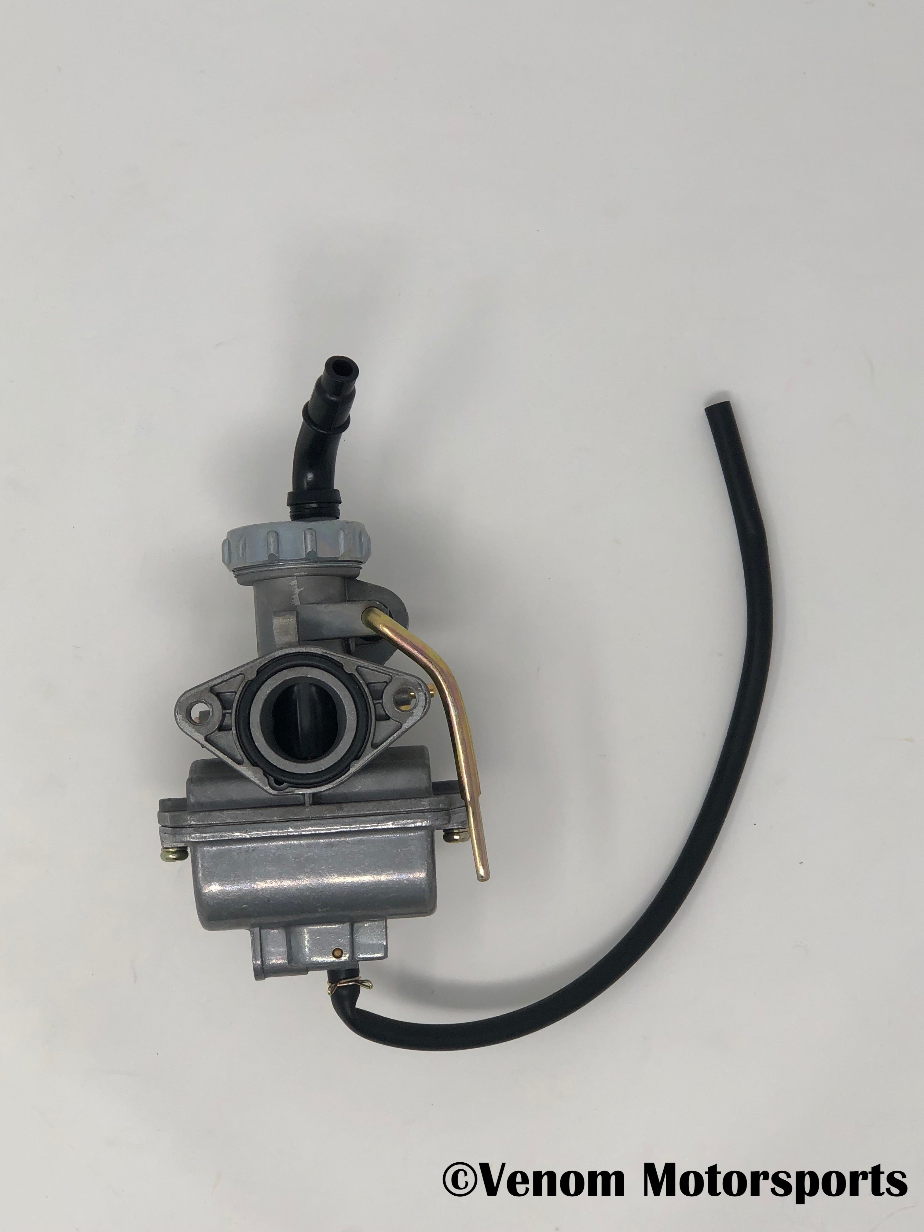 High-Performance Replacement Carburetor for 110cc & 125cc ATVs - Compatible with Venom Models - Perfect for Off-Roading, Trail Riding & Dirt Bike Maintenance