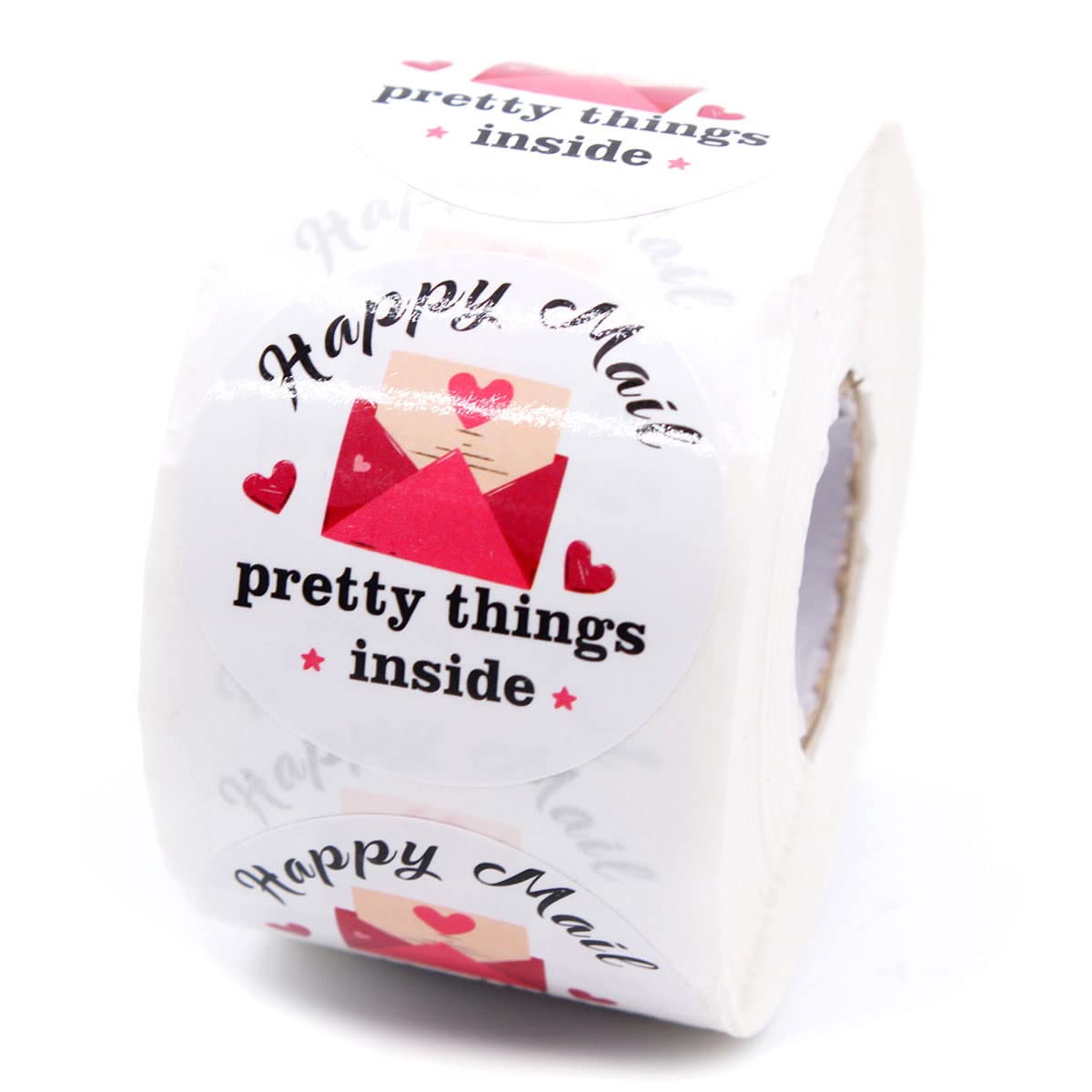 500 PCS Small Business Stickers - Cute, Funny, Happy Mail, Thank You & Packaging Stickers for Shipping, Envelopes & Branding | Perfect for Small Business Marketing, Etsy Sellers & Handmade Gifts