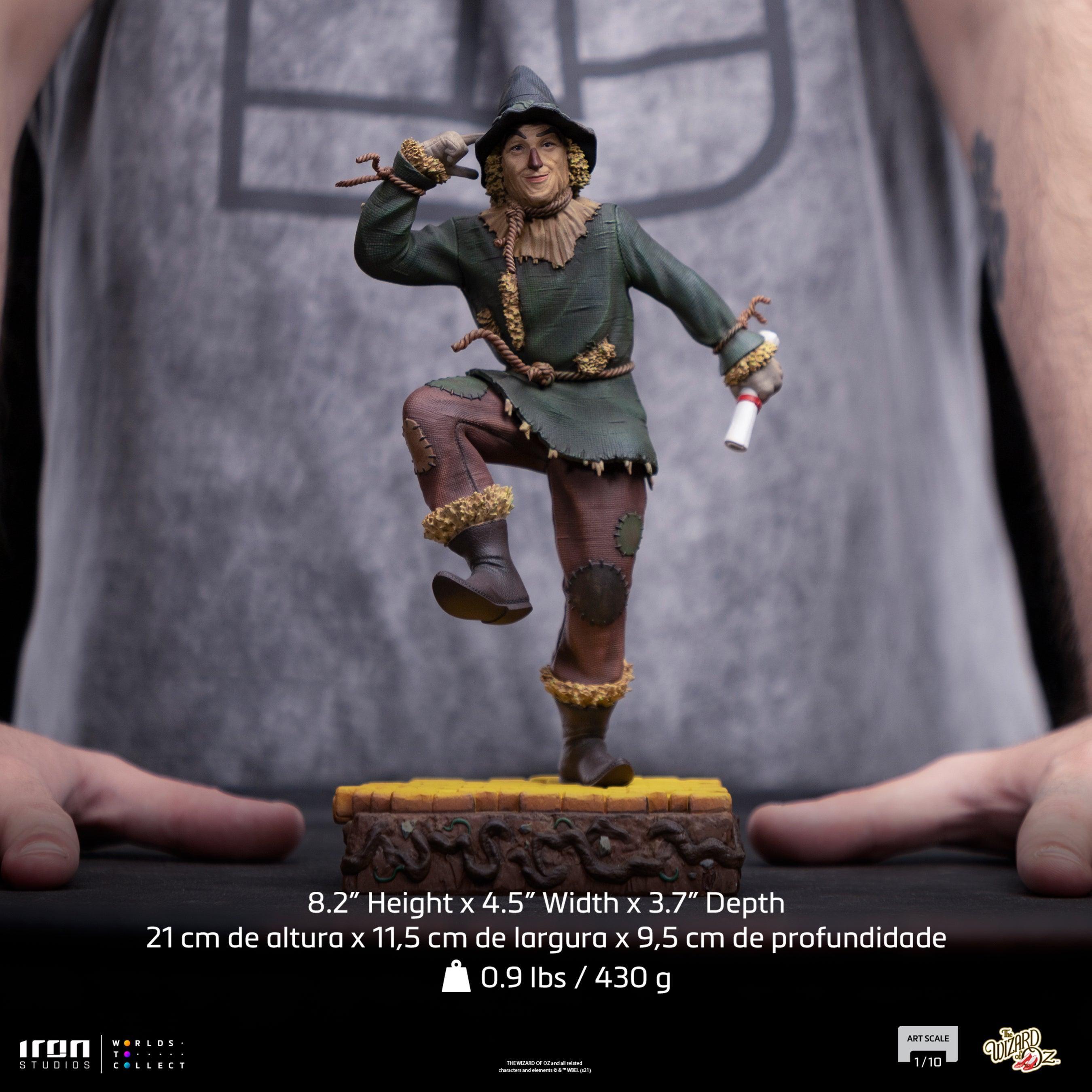 Iron Studios Wizard of Oz Scarecrow BDS Art Scale 1/10 Statue - Collectible Movie Figure for Home Decor & Fan Display
