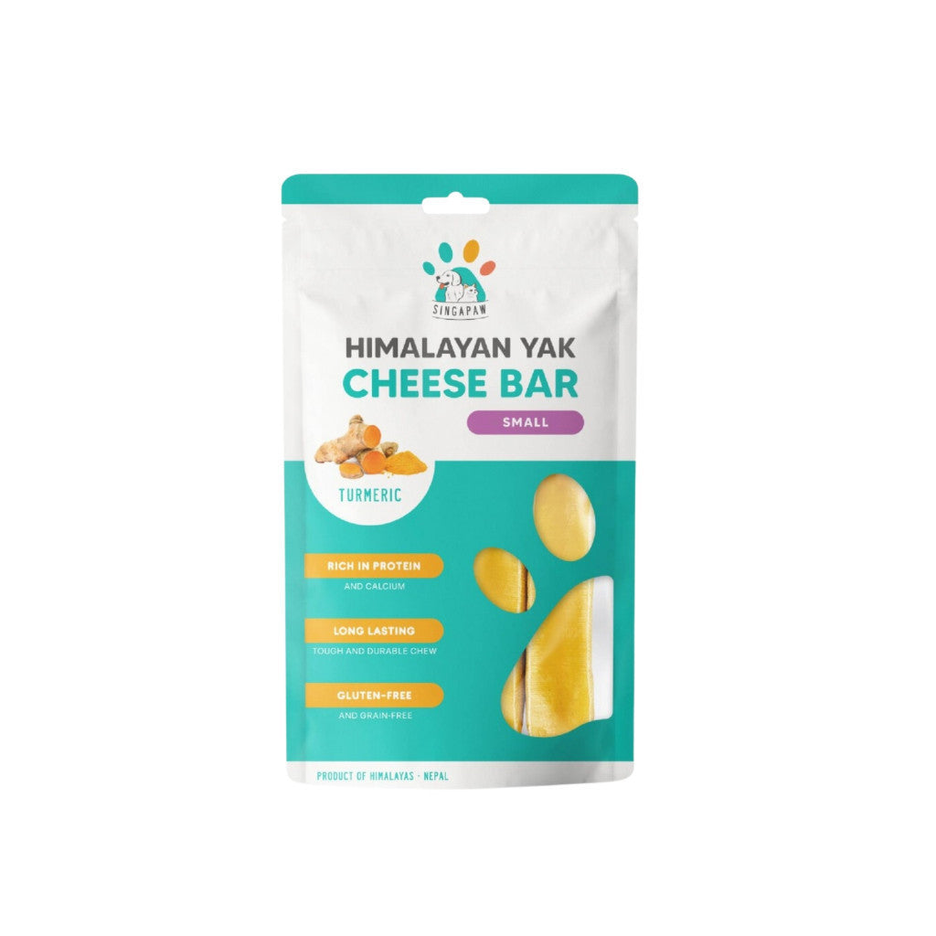 Original Himalayan Yak Cheese Dog Chews - Small, Medium & Large Sizes | Easily Digestible Dental Treats with Turmeric for Puppies & Adult Dogs | Perfect for Training, Teething & Oral Health Care