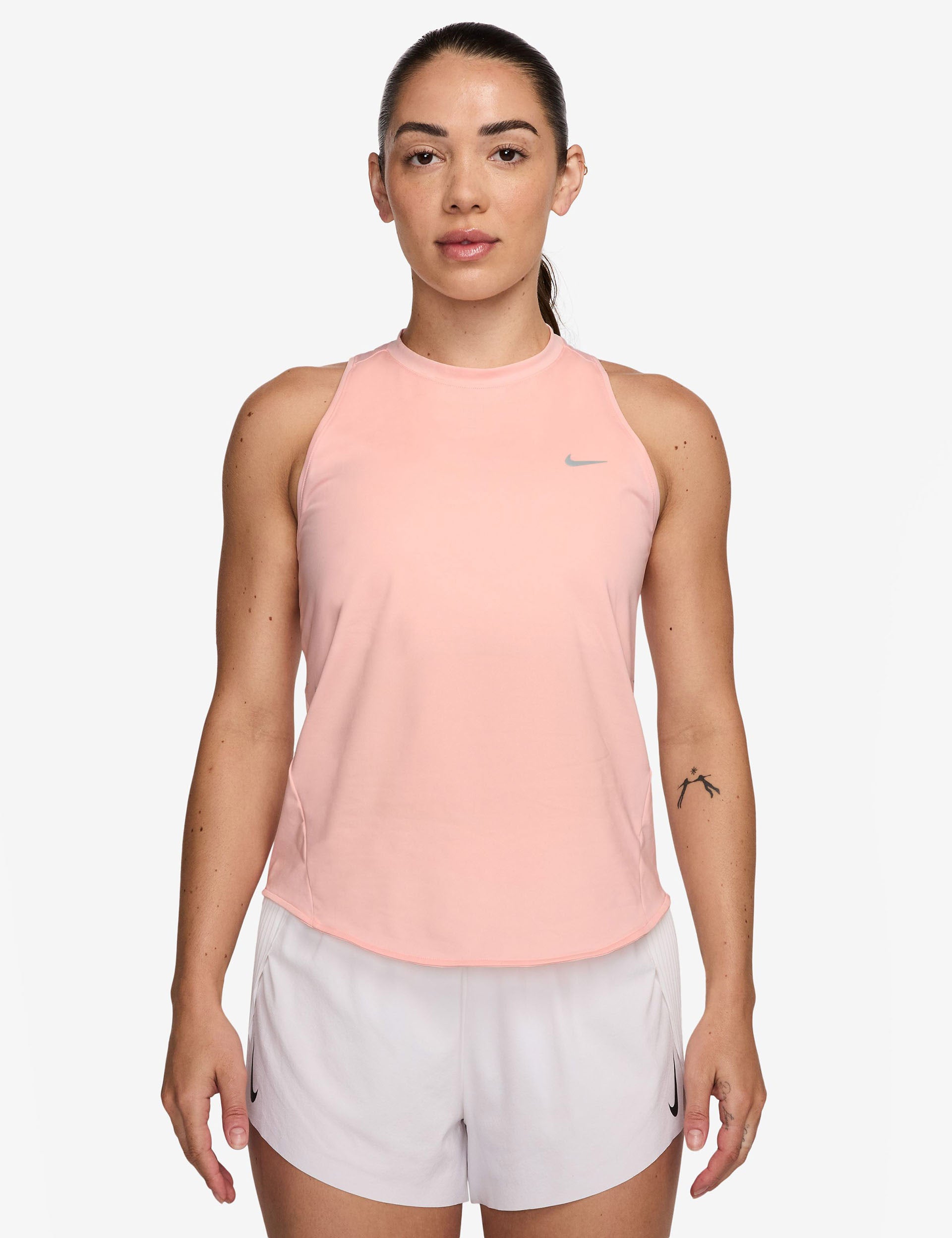 Swift Dri-FIT Running Tank Top for Men & Women - Breathable Quick-Dry Athletic Shirt - Reflective Silver for Night Running - Perfect for Jogging, Gym Workouts & Outdoor Sports