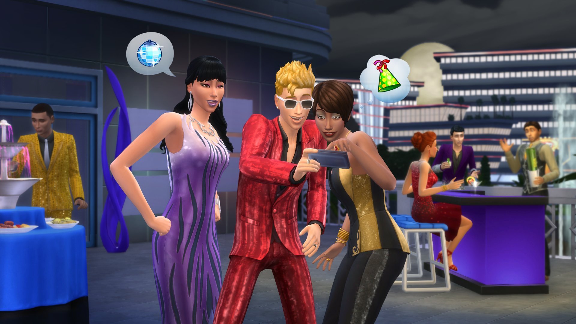 The Sims 4 Luxury Party Stuff Expansion Pack - Origin PC Digital Download Code | Virtual Celebration & Social Events Game Add-On