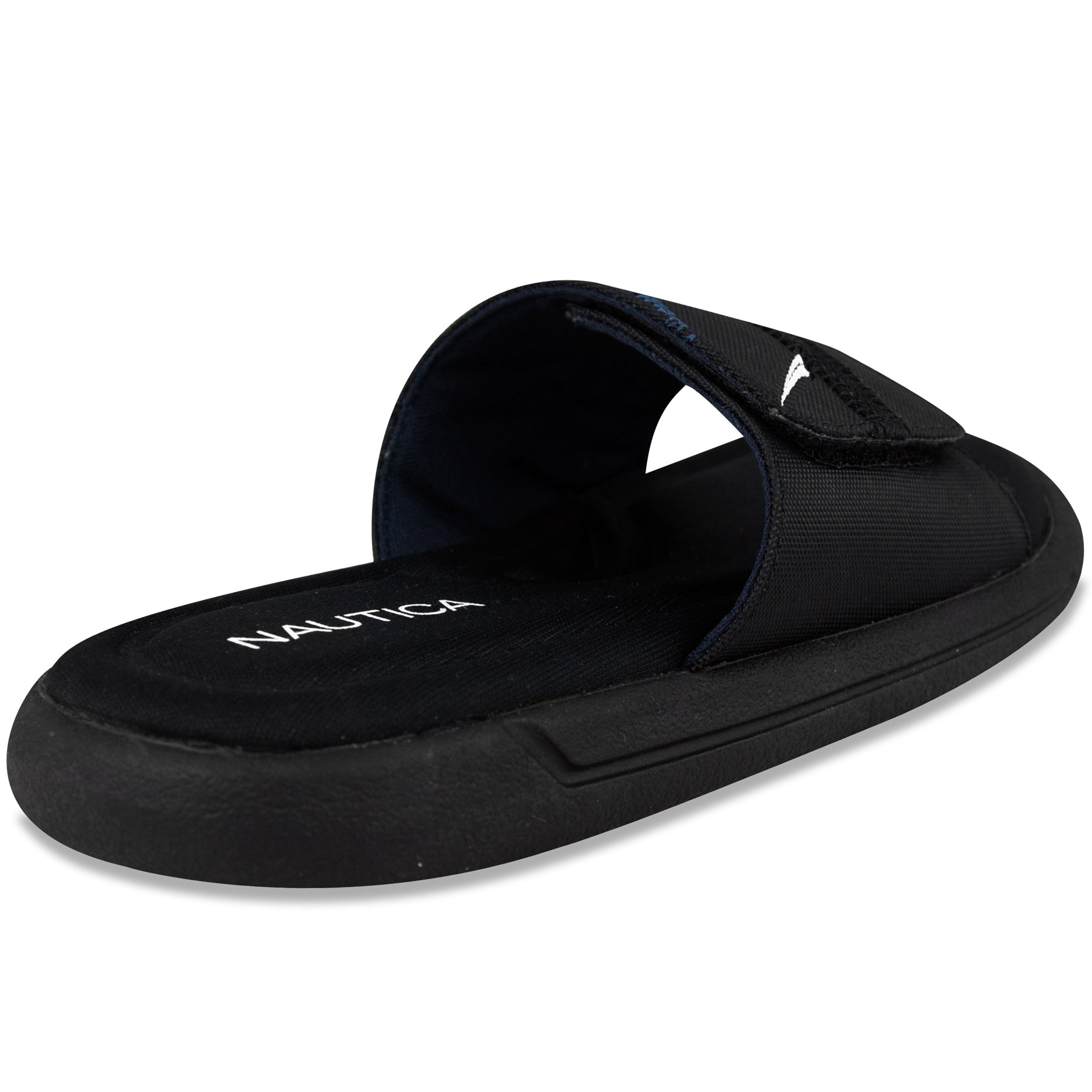 Nautica Bilander Slide Sandals for Kids - Comfortable Boys & Girls Beach Slides with Non-Slip Sole | Perfect for Pool, Beach, and Summer Outdoor Activities