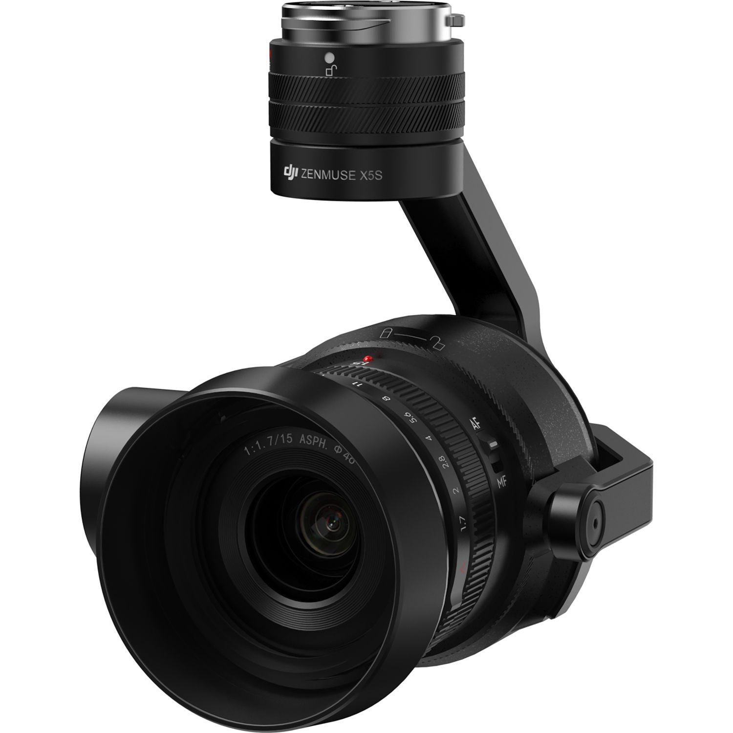 DJI Inspire 2 Premium Combo with Zenmuse X5S Camera & 15mm f/1.7 Lens - CinemaDNG & Apple ProRes Support for Professional Aerial Filmmaking and Photography
