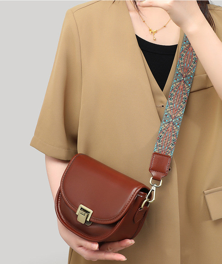 Elegant Flap Saddle Bag for Women - Stylish Crossbody Purse with Adjustable Strap | Perfect for Work, Travel & Everyday Use