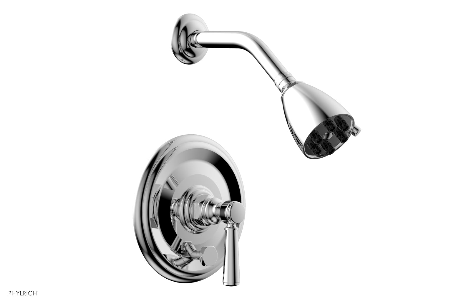HEX TRADITIONAL Pressure Balance Shower and Diverter Set (No Spout) 4 152 - Perfect for Bathroom Renovation and Modern Home Upgrade