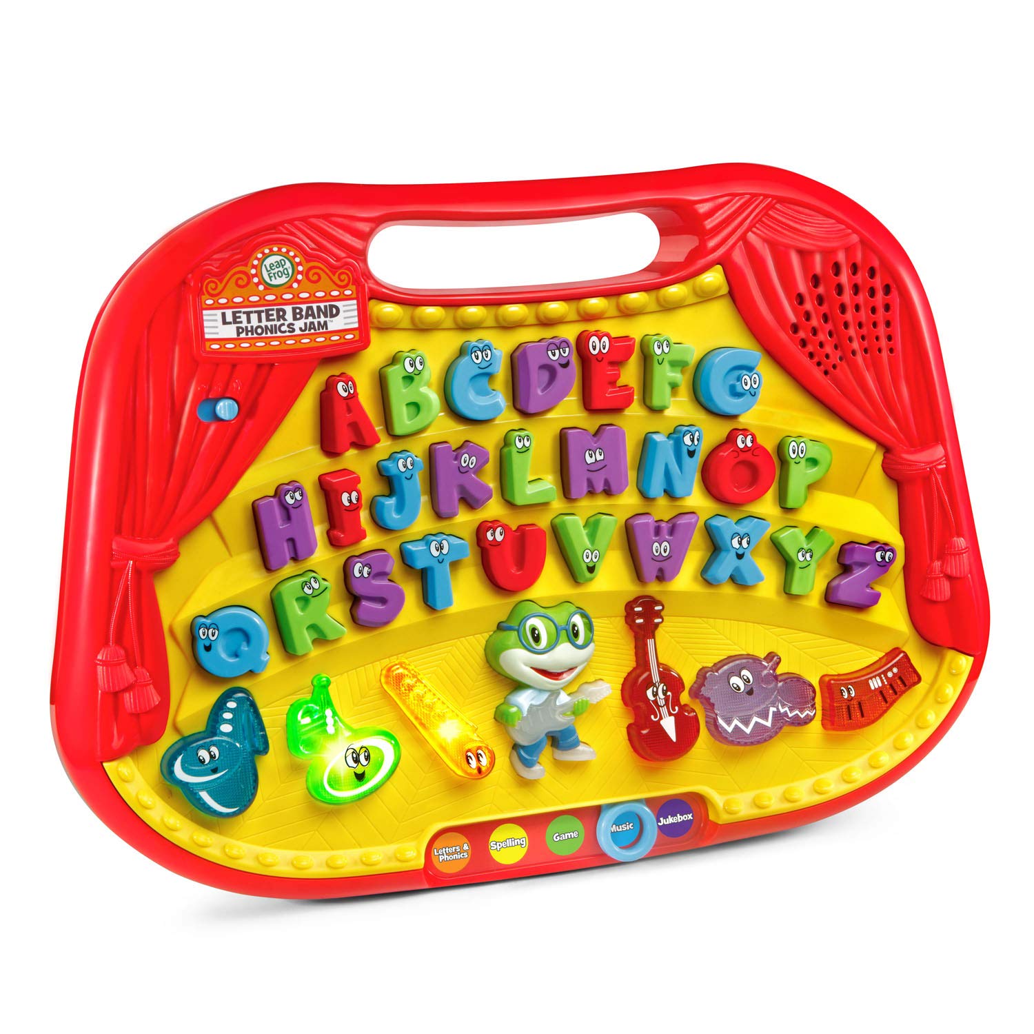LeapFrog Letter Band Phonics Jam Toy - Interactive Alphabet Learning Toy for Kids Ages 3-6 | Fun Musical Educational Game for Preschool & Kindergarten | Perfect for Home & Classroom Use