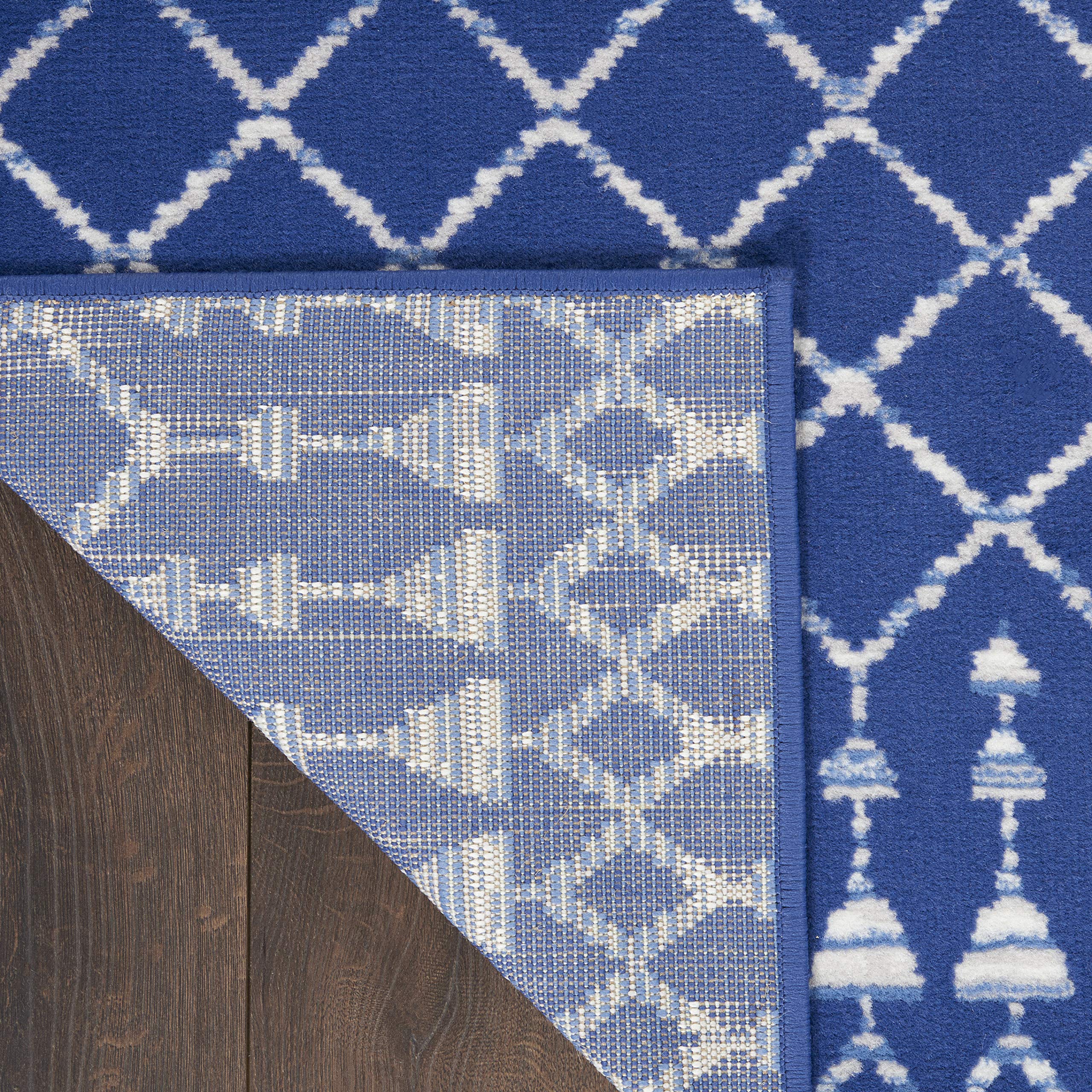 Nourison Whimsicle Moroccan Navy 8'4