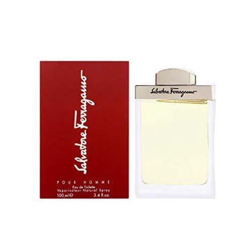 Salvatore Ferragamo Pour Homme 100ml Eau de Toilette for Men - Fresh Woody Fragrance, Long-Lasting Cologne, Perfect for Daily Wear & Special Occasions