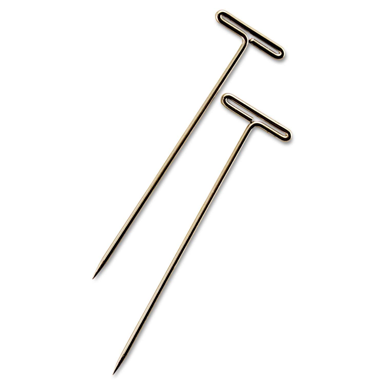Wholesale CASE of 25 - Gem Office Products T-pins, 1-1/2