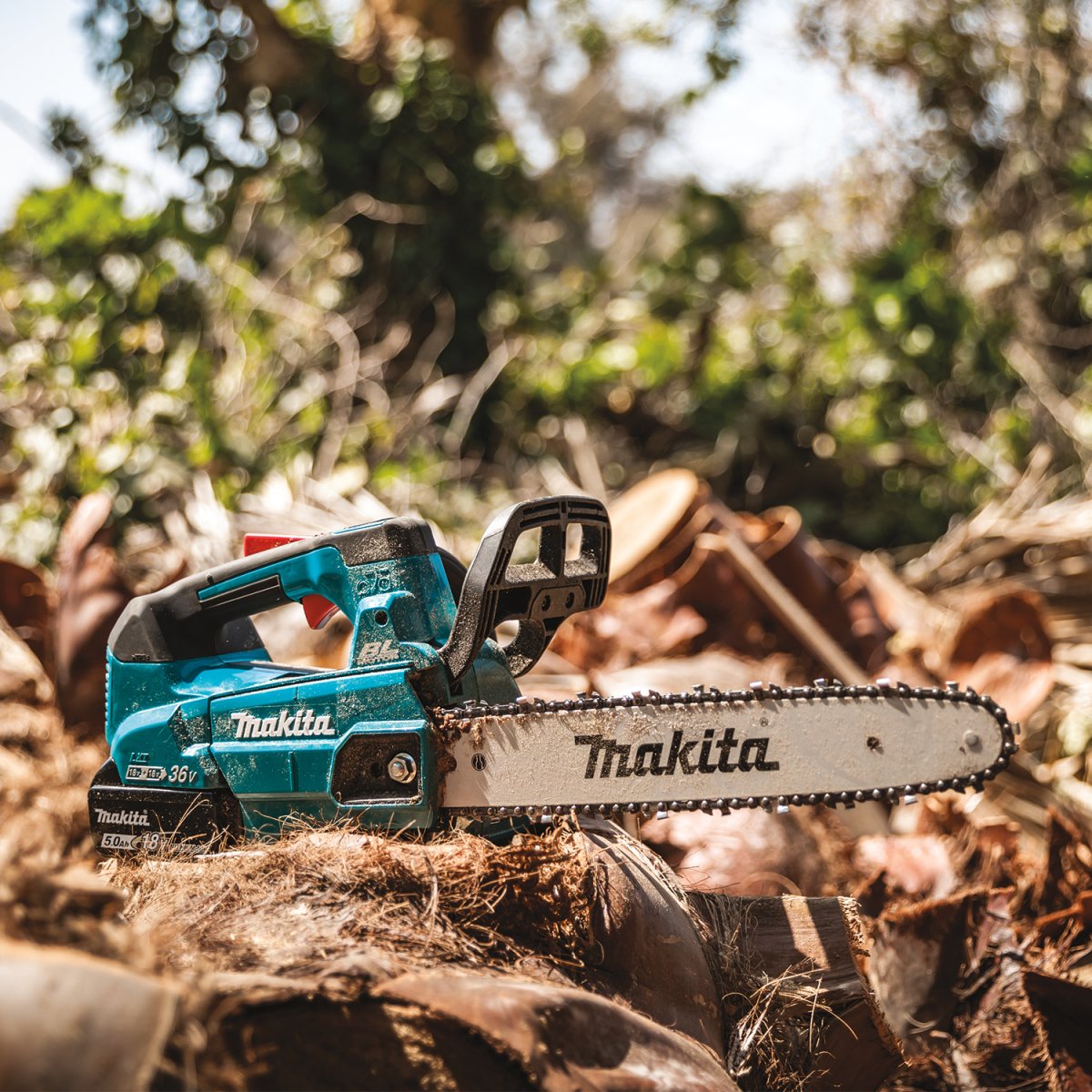 36V (18V X2) LXT® Brushless Cordless Top Handle Chainsaw - Lightweight & Powerful for Tree Trimming, Pruning, and DIY Wood Cutting Projects