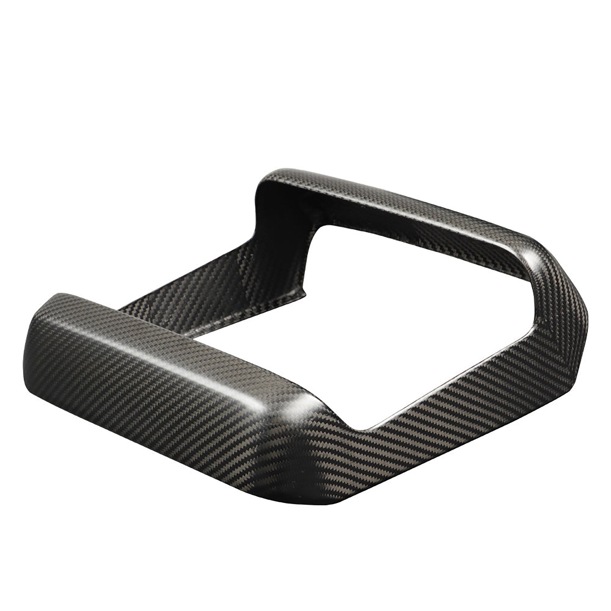 Premium Real Carbon Fiber Rear Touchscreen Trim Cover for Tesla Model S & X 2021+ | Durable & Stylish Interior Upgrade | Perfect for Car Enthusiasts & Luxury Vehicle Owners