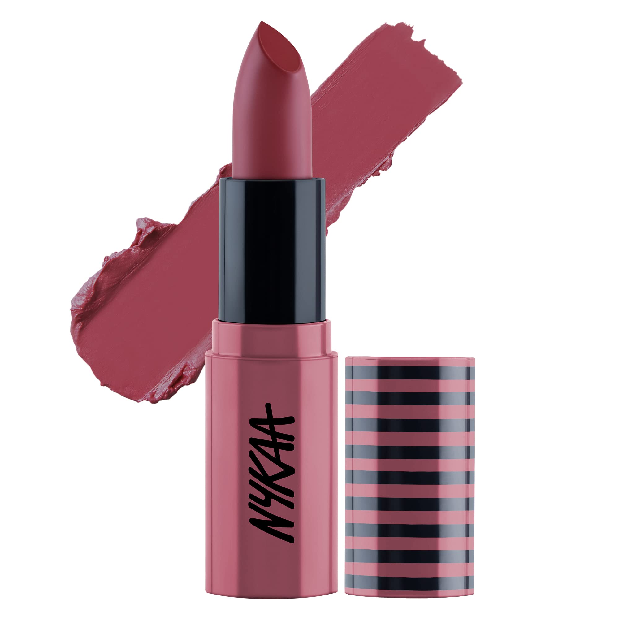 Nykaa So Creme! Creamy Matte Lipstick - Break a Leg | Long-Lasting Hydrating Lip Color | Perfect for Date Night, Parties & Everyday Wear