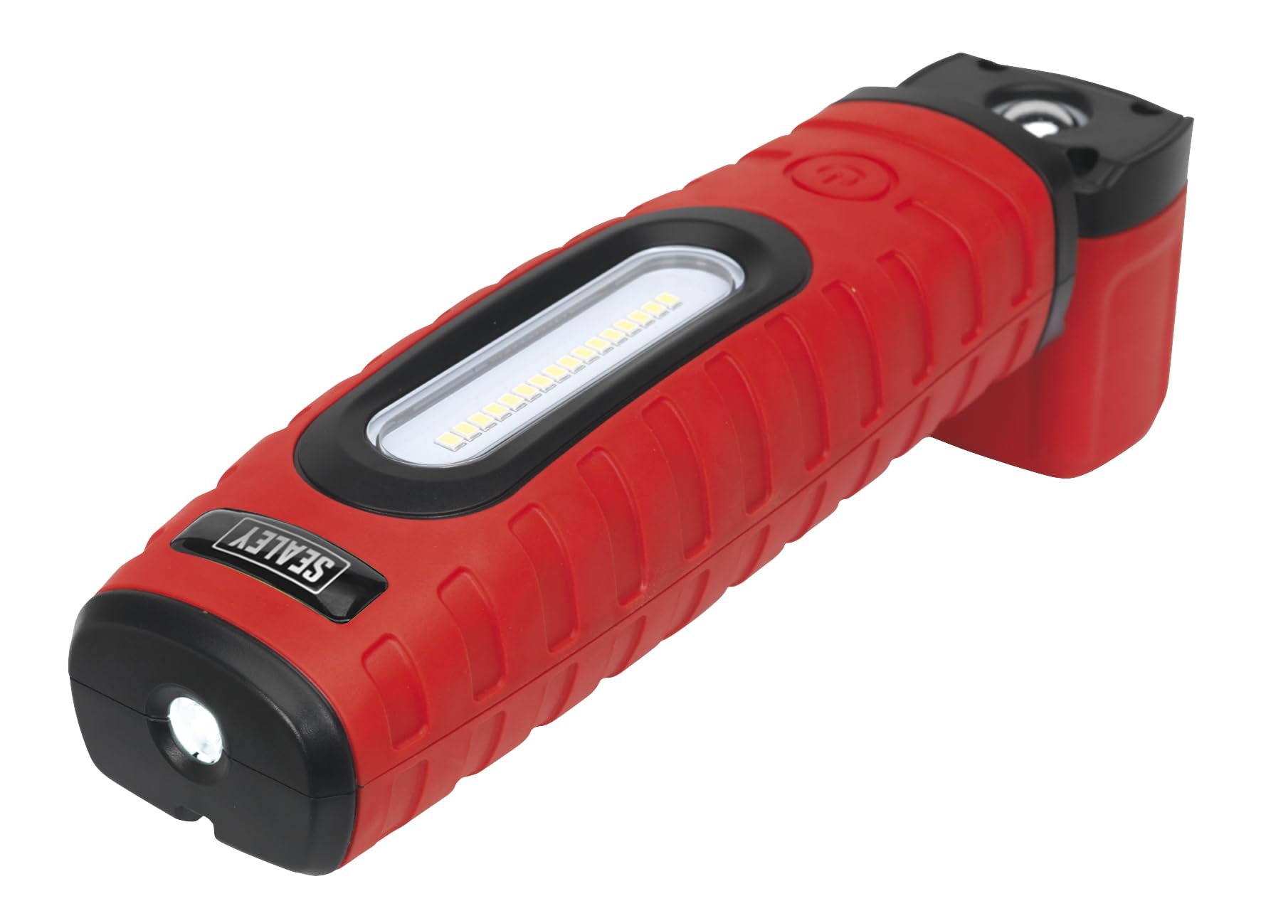 Sealey LED360Plusr Rechargeable 360° Inspection Lamp - 16 SMD + 3W LED with 2 Li-Ion Batteries | Perfect for Auto Repair, Home Maintenance & Emergency Lighting