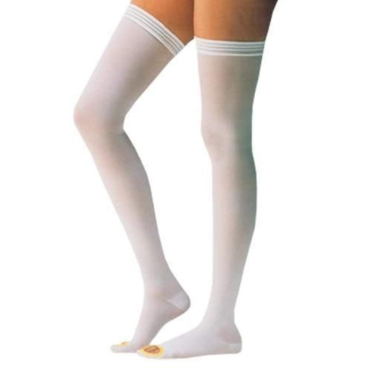Jobst Anti-Embolism Thigh High Compression Stockings for Women - Small Size - Medical Grade Support for Circulation, Varicose Veins & Swelling - Perfect for Travel, Pregnancy & Post-Surgery Recovery