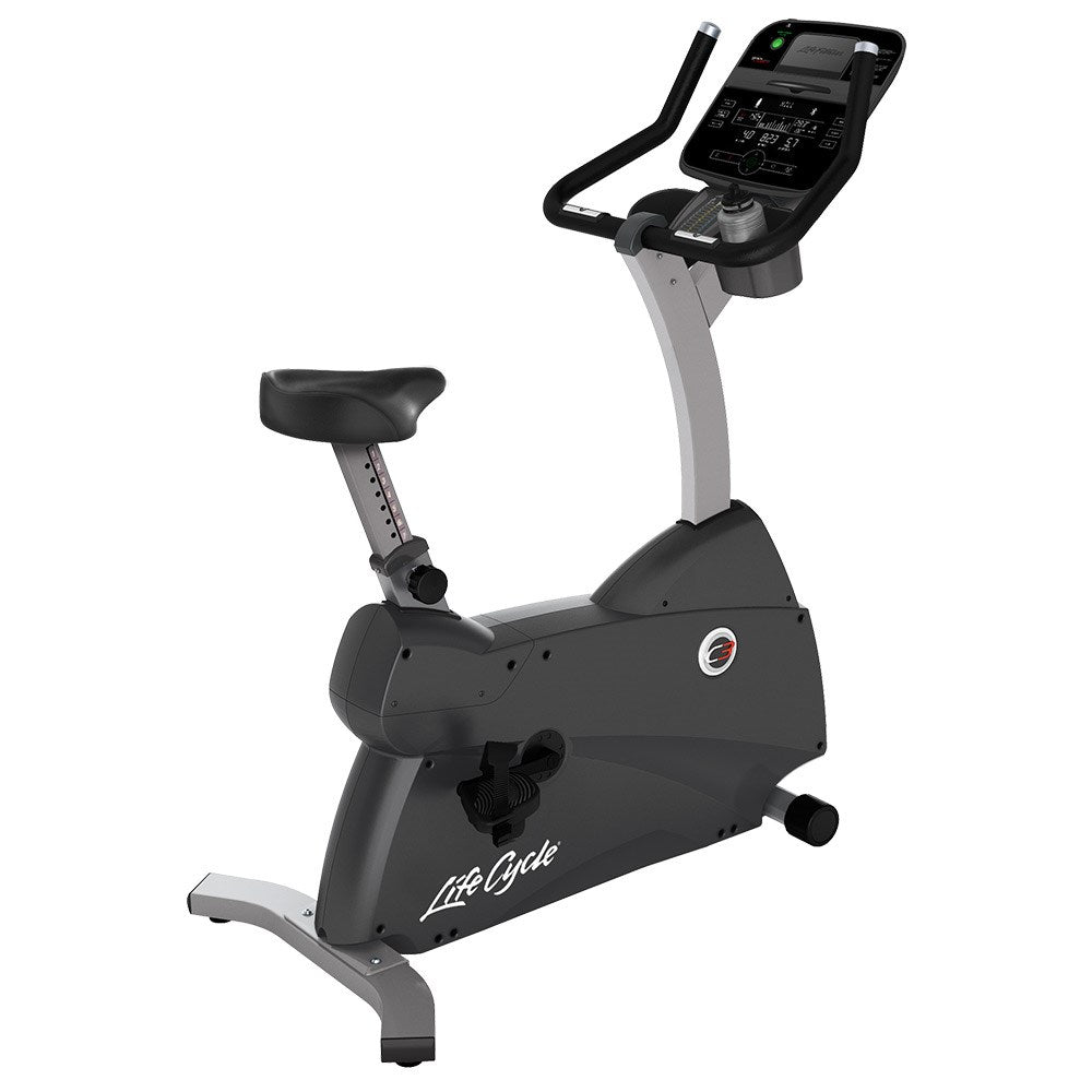 Life Fitness C3 Upright Exercise Bike for Home Gym - Cardio Workout Equipment for Indoor Cycling & Fitness Training