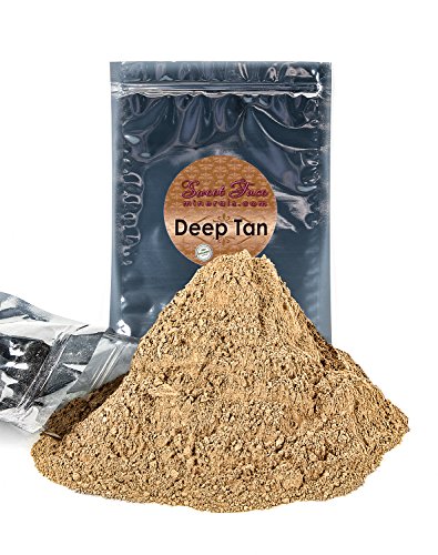 Deep Tan Mineral Foundation - 1 Pound Matte Loose Powder for All Skin Types | SPF 18 Sun Protection & Full Coverage Makeup for Daily Wear