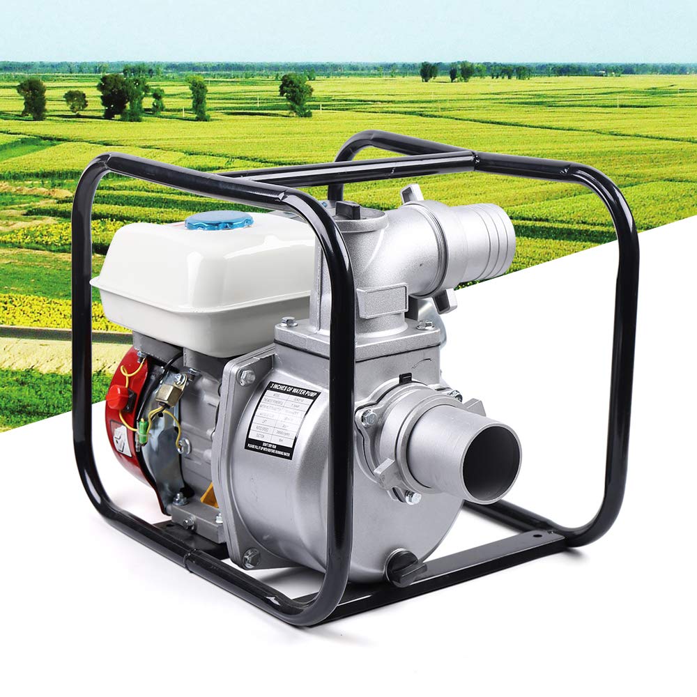 **CNCEST 7.5HP 4-Stroke 210cc Gasoline Water Transfer Pump - 3