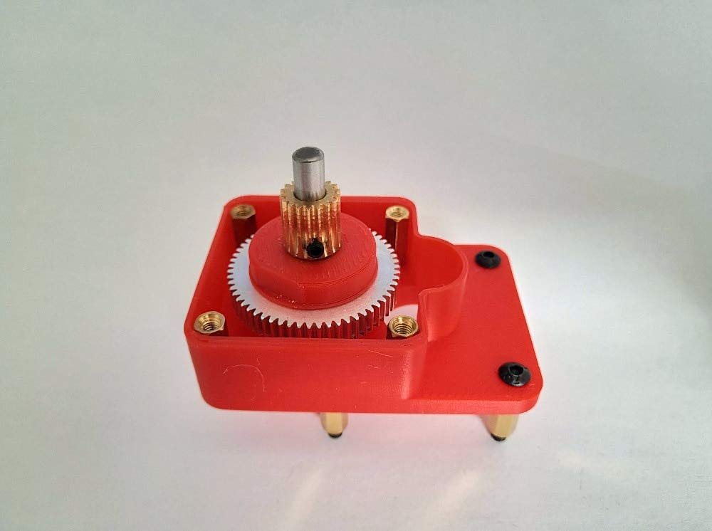 3D Printer NEMA17 Stepper Motor Speed Reducer Gearbox 3:10 Ratio - Compatible with MK8 Extruder, RepRap Prusa i3 - DIY 3D Printing Upgrade (No Stepper Motor Included) - Perfect for High-Precision Printing & Filament Control