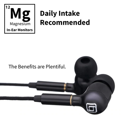 Periodic Audio Magnesium In-Ear Monitors - High-Fidelity Earphones for Audiophiles, Musicians & Travelers | Perfect for Studio Recording, Gaming & Commuting