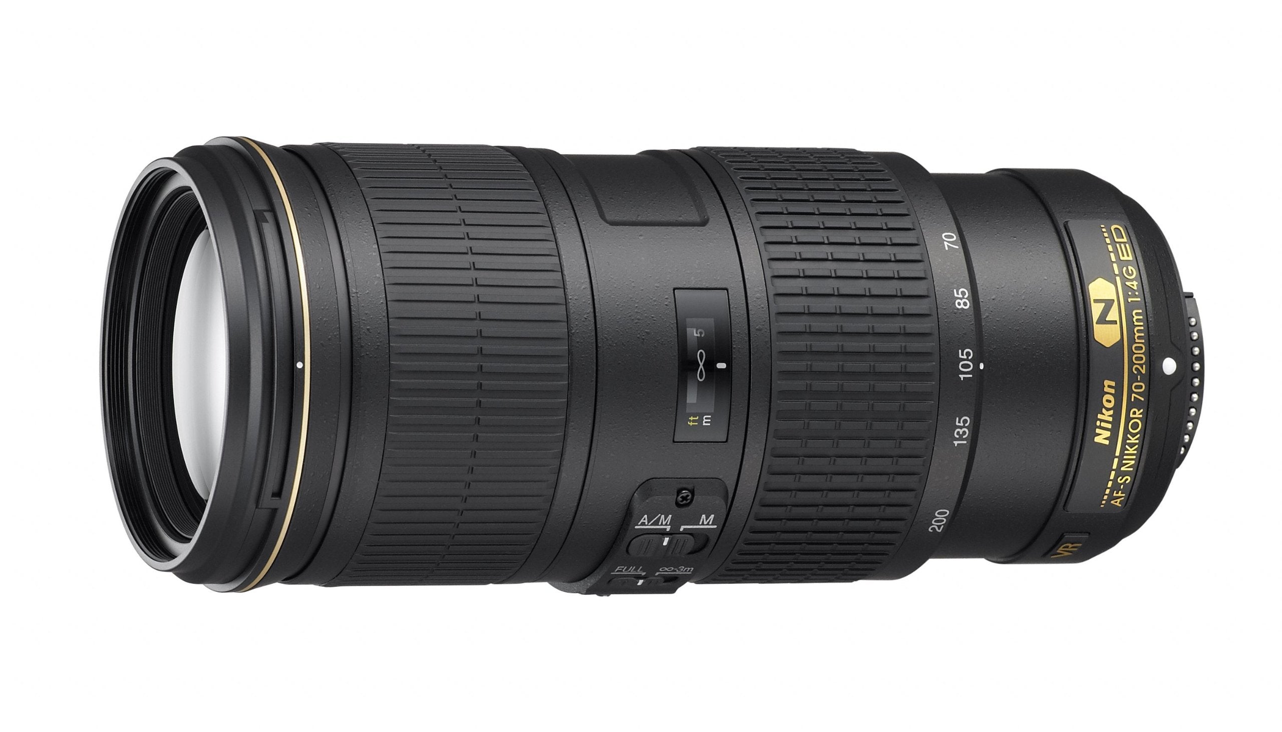 Nikon 70-200mm f/4G ED VR Nikkor Zoom Lens for DSLR Cameras - Professional Telephoto Lens for Sports, Wildlife & Portrait Photography