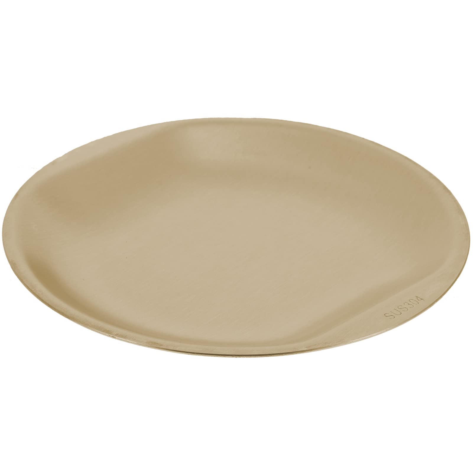Premium Stainless Steel Serving Platter - 12 Inch Elegant Dessert Plate for Steak, Cheese, Salads, Snacks & Appetizers | Perfect for Home Dining & Restaurant Use | Dishwasher Safe & Durable Party Tray
