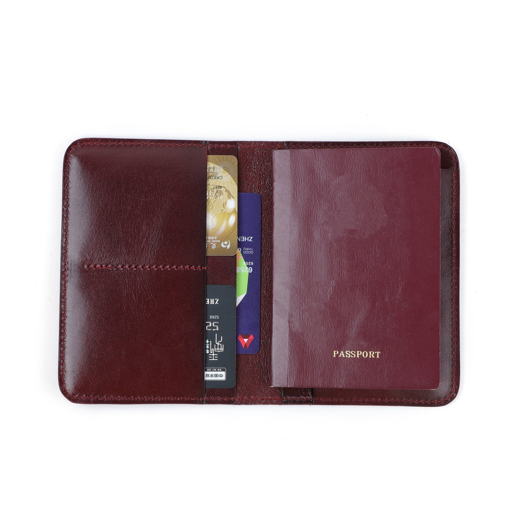 Slim RFID Blocking Passport Holder for Men & Women - Travel Wallet with Card Slots - Perfect for Airports, Vacations & Business Trips