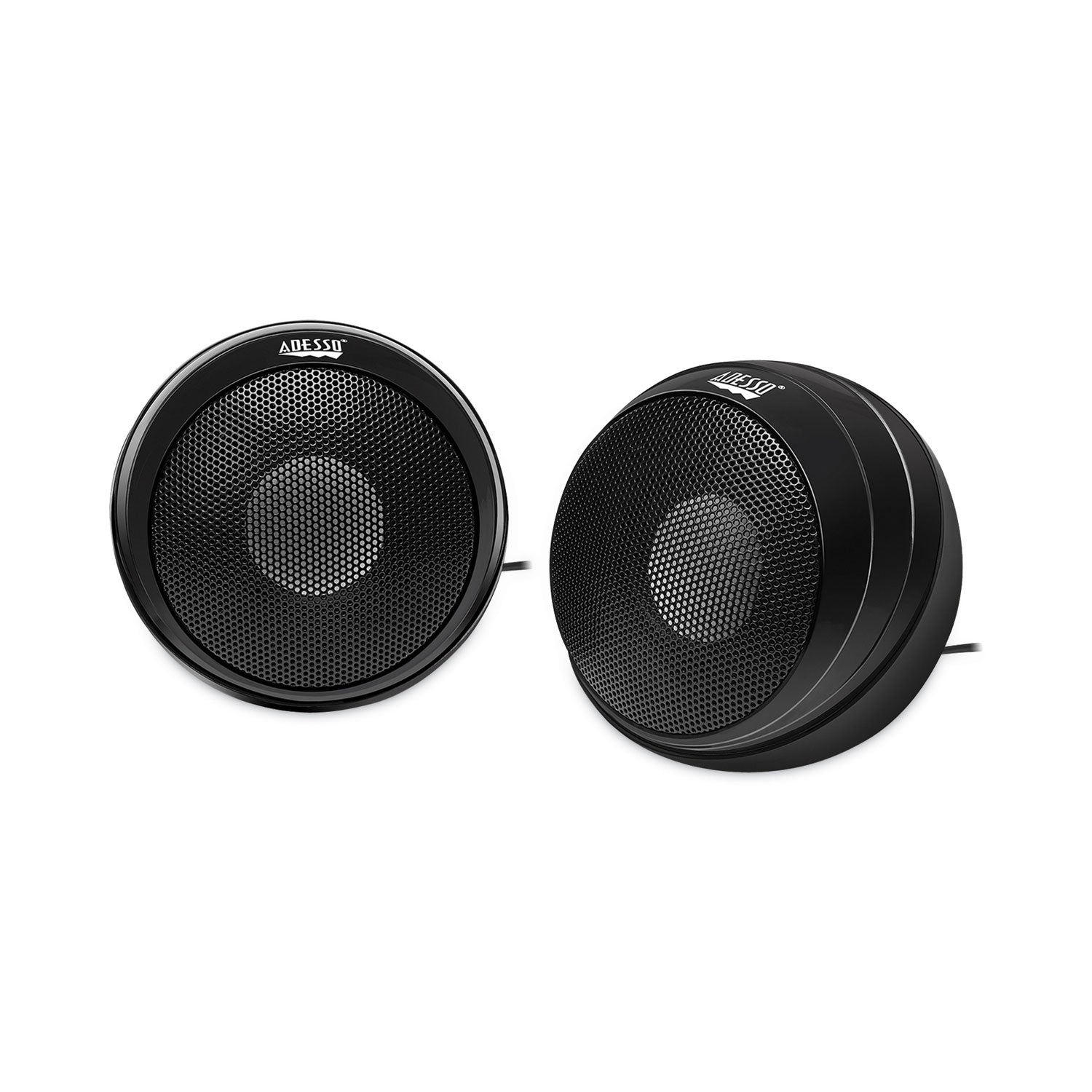 Adesso Xtream S4 High-Performance Desktop Computer Speakers - Premium Sound Quality for Gaming, Music & Movies (Black) | Perfect for Home Office, PC Setup & Entertainment Systems