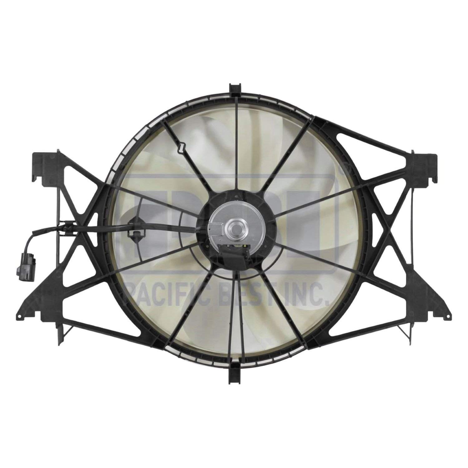 PF5313 Dual Radiator & Condenser Fan Assembly - High Performance Cooling System for Cars, Trucks & SUVs - Perfect for Engine Temperature Control & AC Efficiency