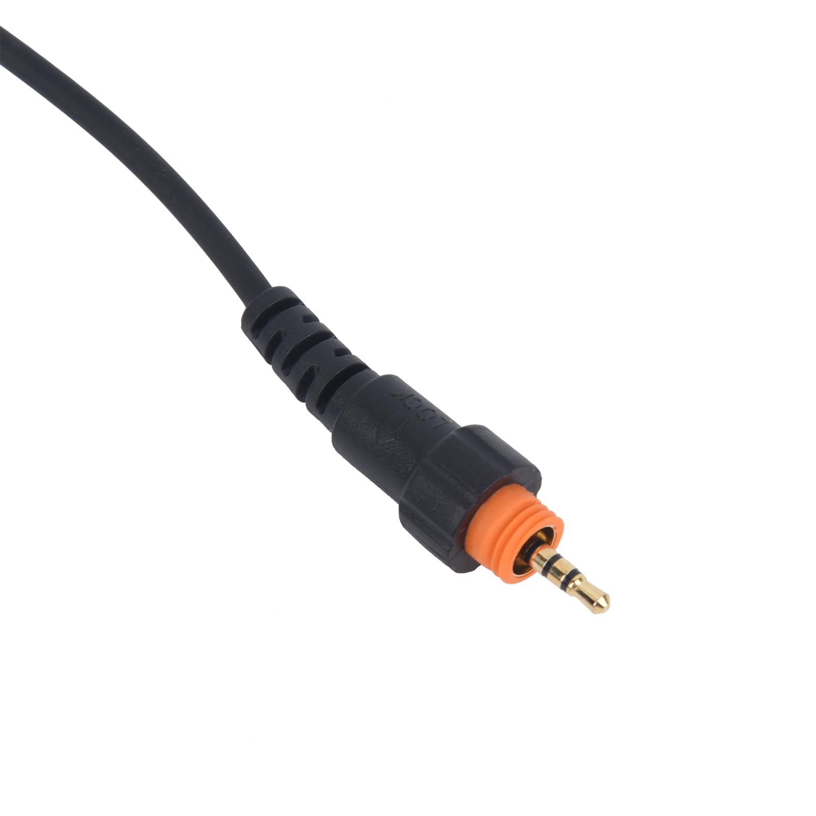 Pdflie CLP1010 CLP1040 CLP1060 CLP446 Walkie Talkie Headset with Microphone & PTT Button - Compatible with Motorola CLP Series Two-Way Radios (2-Wire Design) - Ideal for Security, Construction & Event Staff Communication