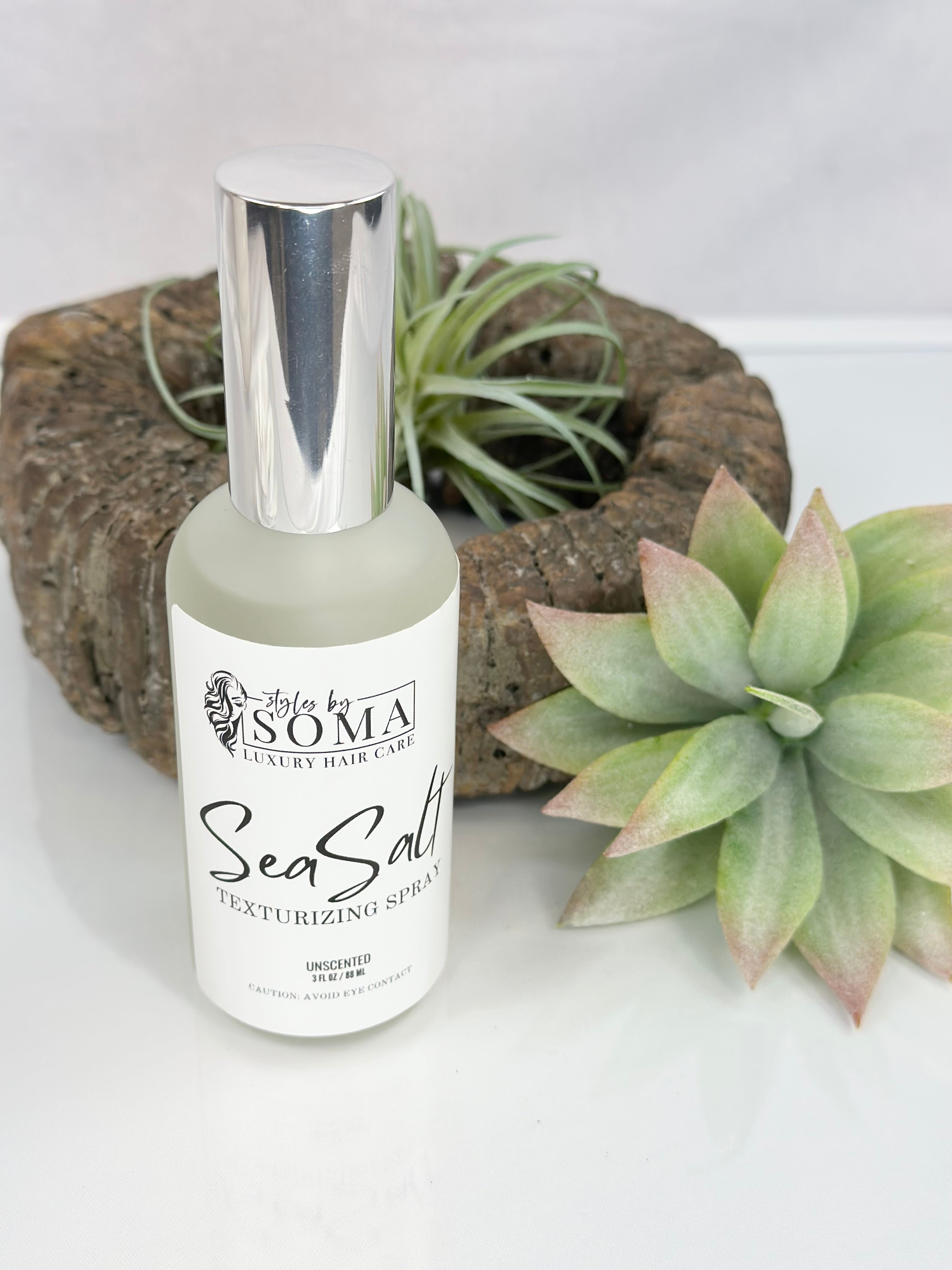 SEA SALT Texturizing Spray for Beach Waves - Volumizing Hair Styling Spray for Natural Texture & Hold - Perfect for Beach Days, Parties & Everyday Hairstyles