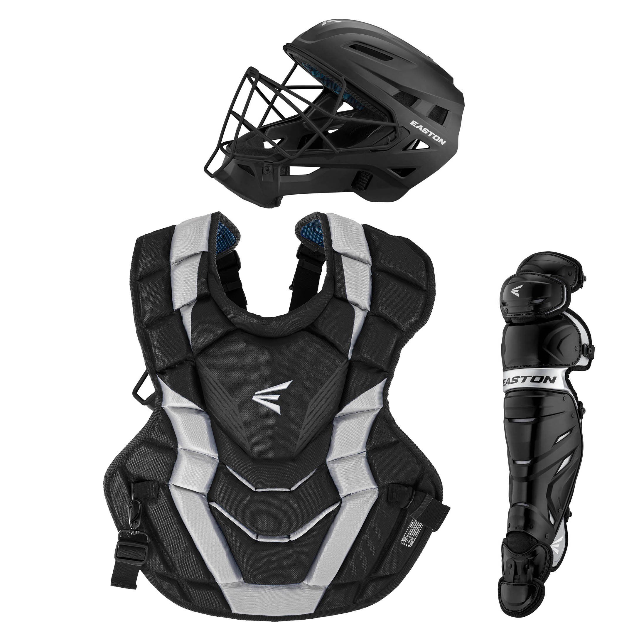 Easton Youth Elite X Boxed Catcher's Set - Baseball Catcher Gear for Kids & Teens | Perfect for Little League, Training & Games (Model: A165426)