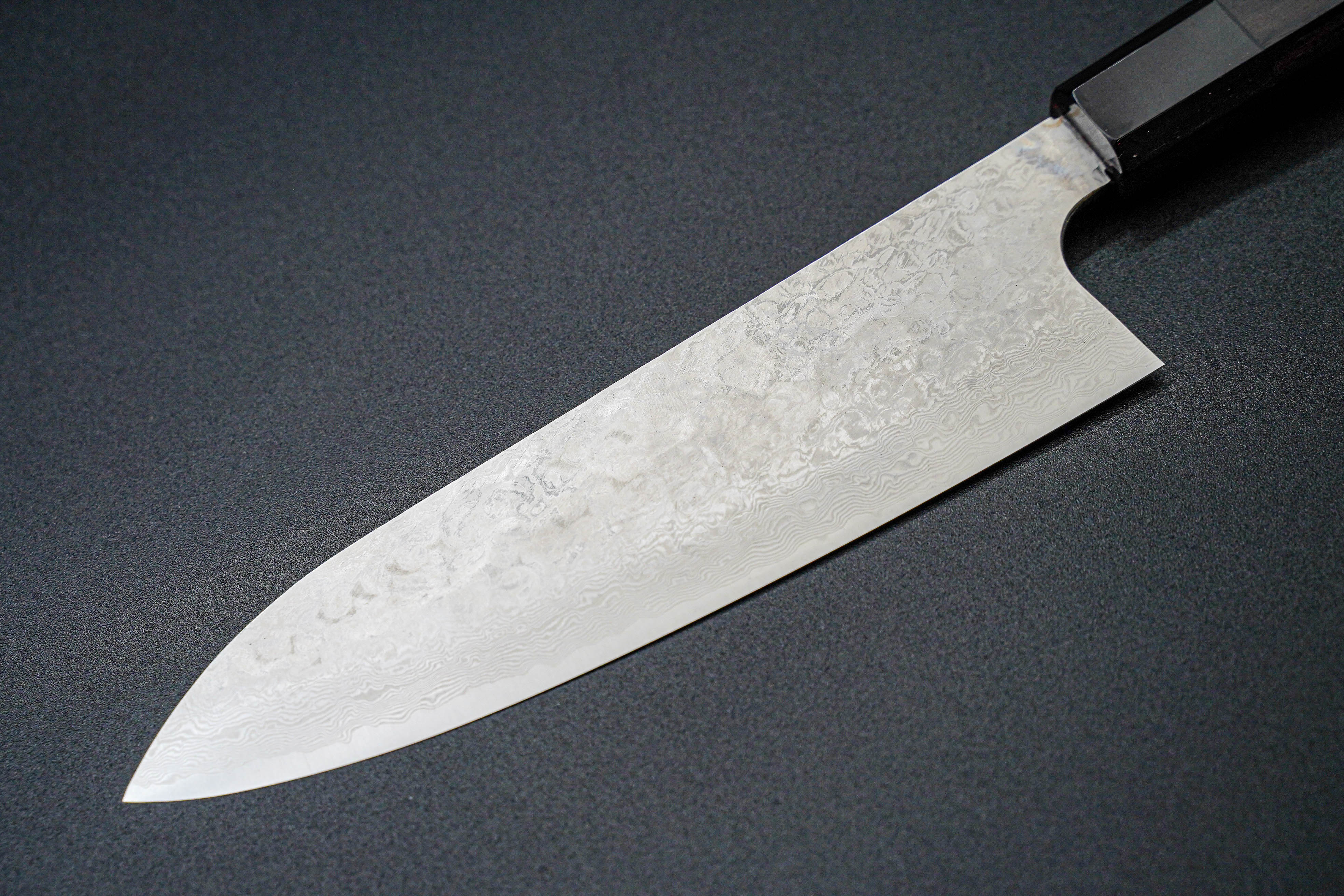 Hatsukokoro Ginyo Silver3 180mm Santoku Knife - Premium Japanese Kitchen Knife for Slicing, Dicing & Chopping - Perfect for Home Chefs & Professional Cooking