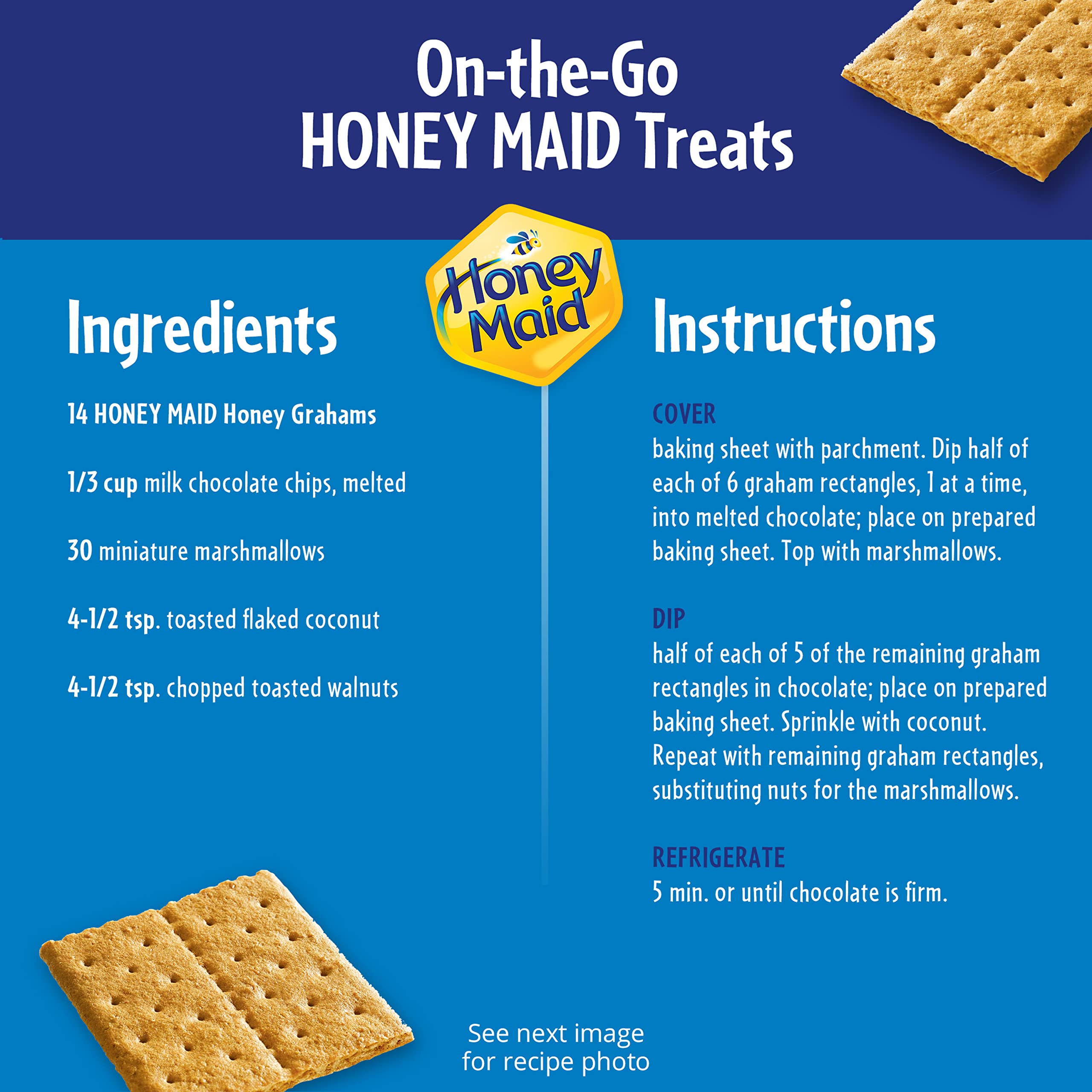 Honey Maid Fresh Stacks Graham Crackers - 6 Boxes (36 Snack Packs) | Bulk Travel Snacks for Kids, Hiking & Office | Crunchy Cinnamon Flavored Cookies for Lunchboxes & Camping