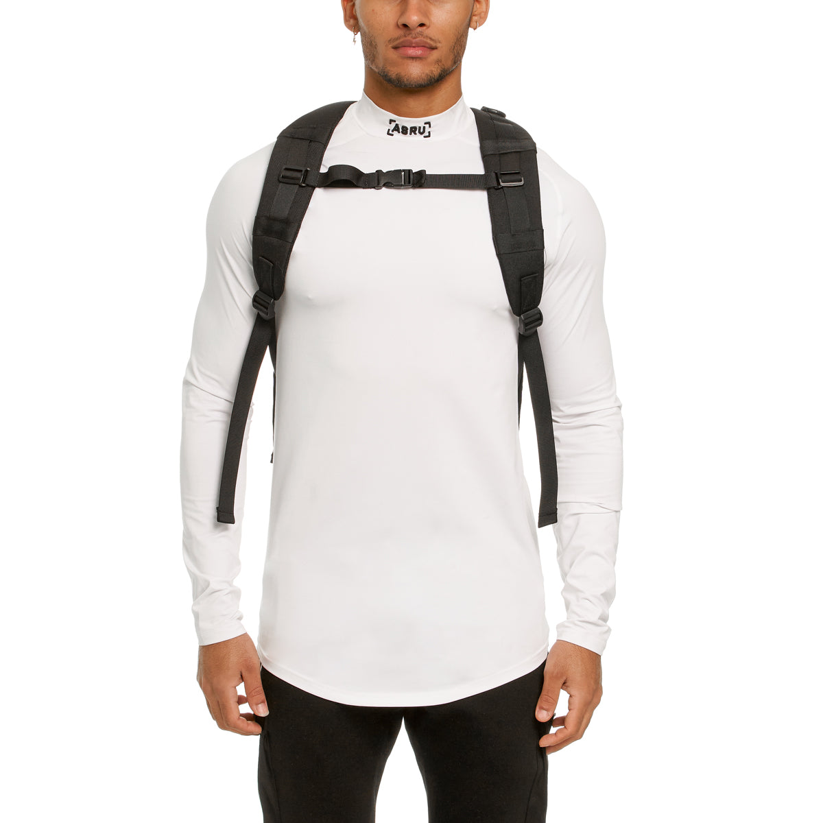 Modular Everyday Backpack - Lightweight & Durable Black Daypack for Work, Travel & Outdoor Adventures | Water-Resistant & Spacious Design