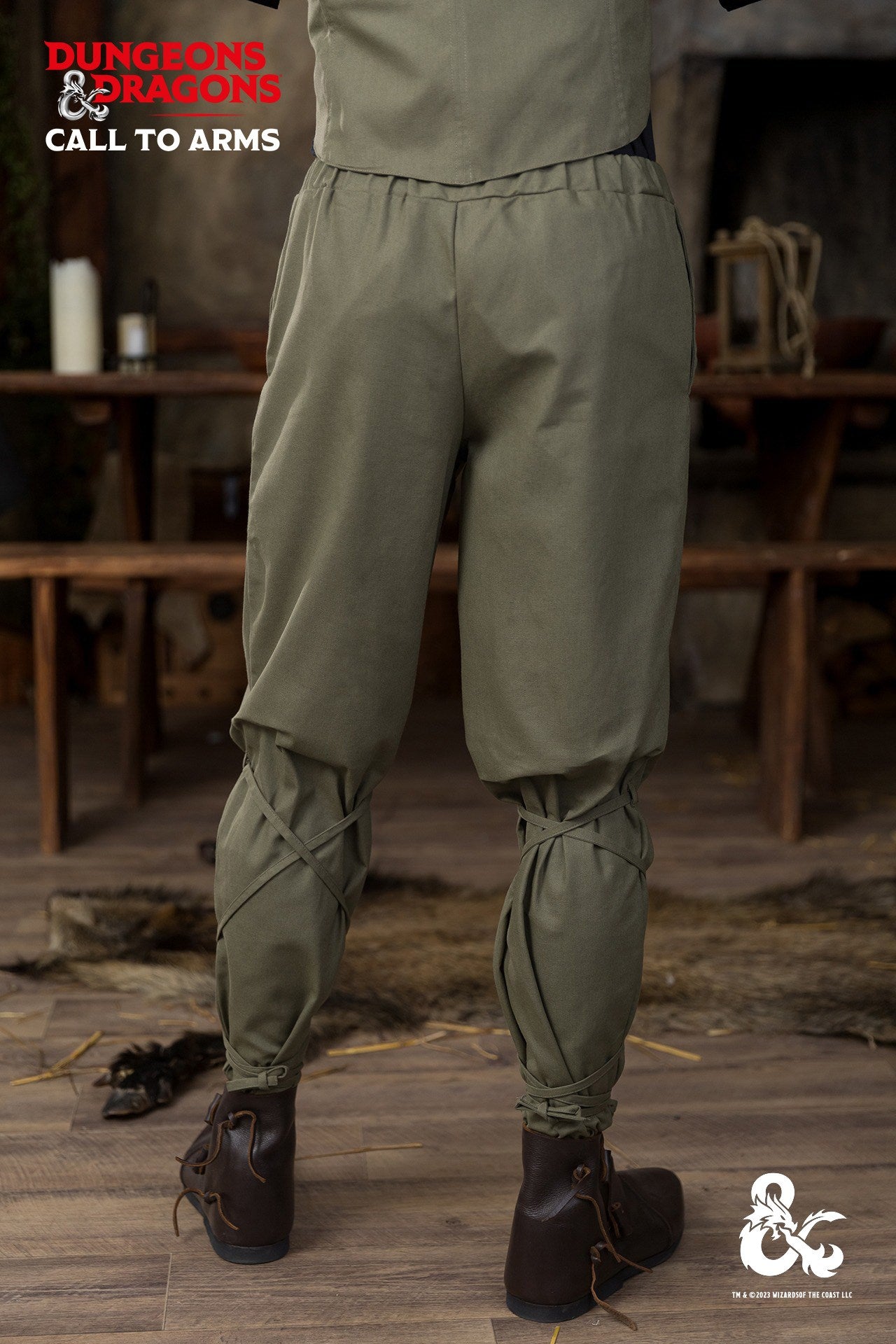 Dungeons & Dragons Ranger Pants - Fantasy RPG Adventure Trousers for Cosplay & LARP | Perfect for Game Nights & Costume Parties