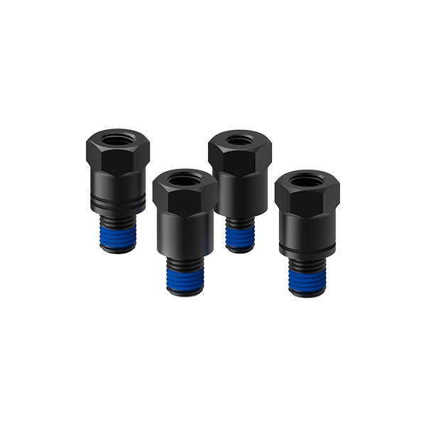 Universal Scooter & Motorcycle Mirror Stem Mount Adapter Kit - Durable Adjustable Replacement for Enhanced Visibility & Safety - Perfect for Commuting, Touring & Off-Road Adventures