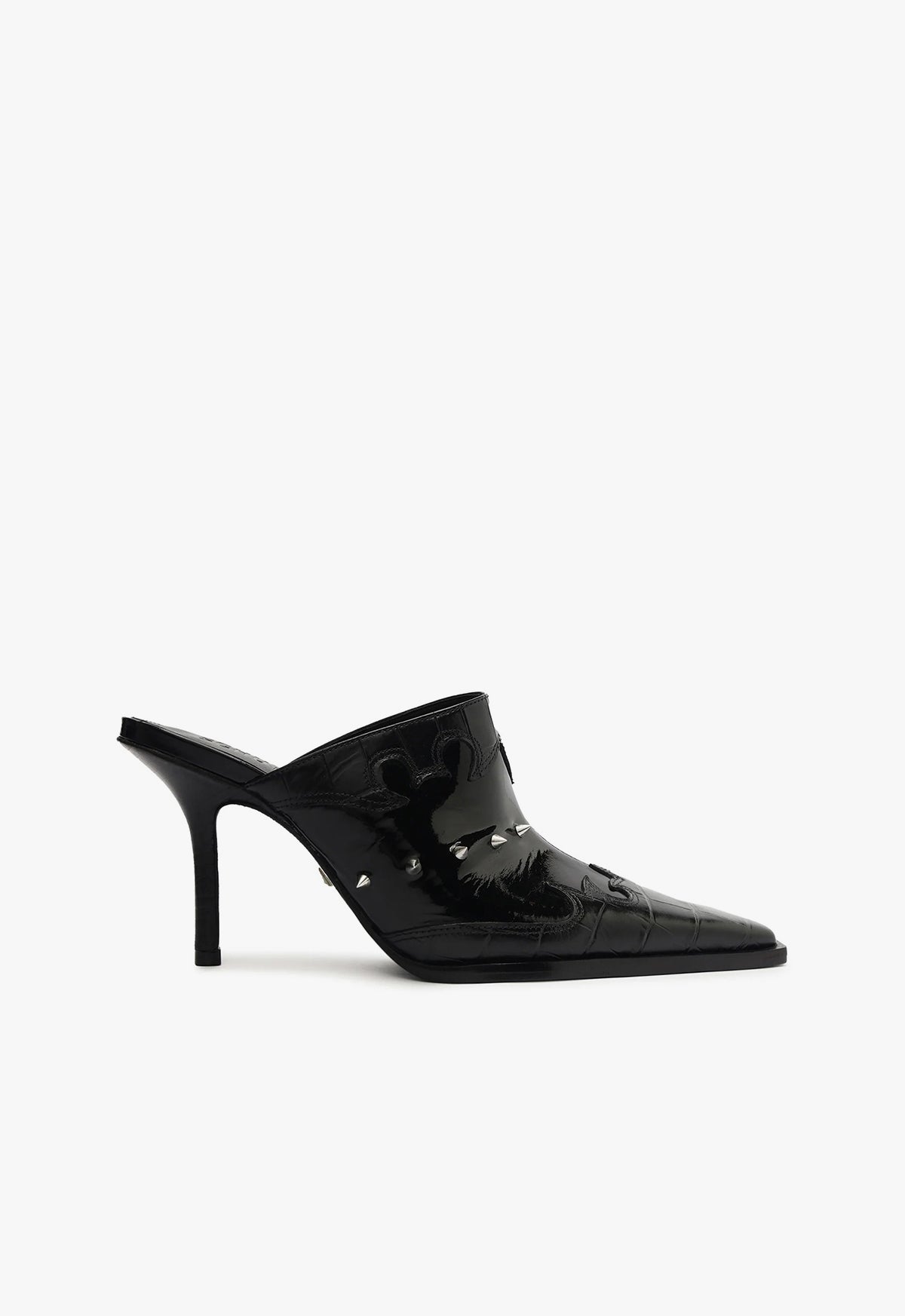 Mariah Women's Patent Leather High Heel Pumps - Elegant Pointed Toe Dress Shoes for Work, Party & Wedding