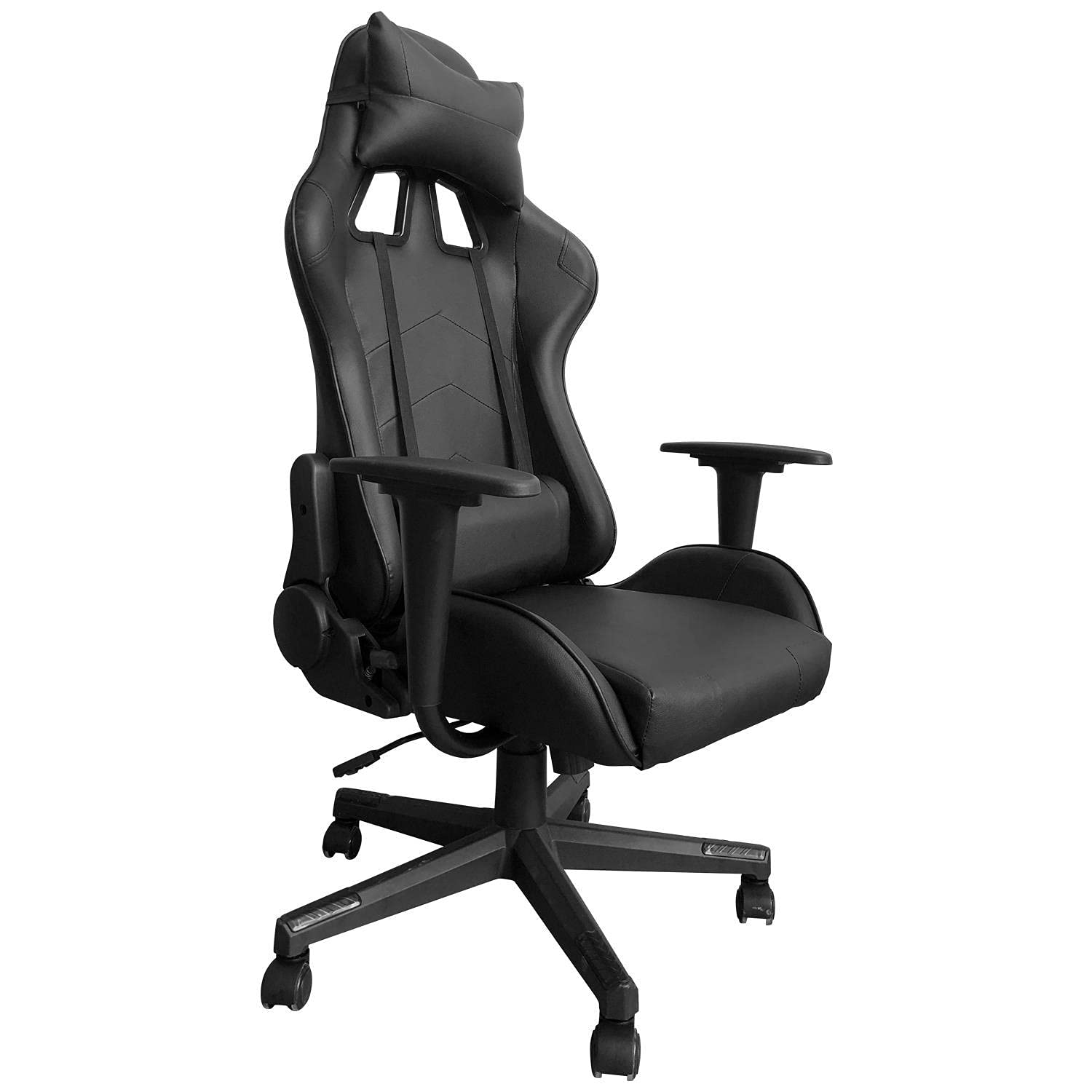 Premium Ergonomic Gaming Chair - High Back Racing Style Office Chair with Adjustable Lumbar Support, 360° Swivel & Reclining for PC, Computer Desk, Home Office & Esports - Comfortable PU Leather Executive Chair for Long Gaming Sessions & Work