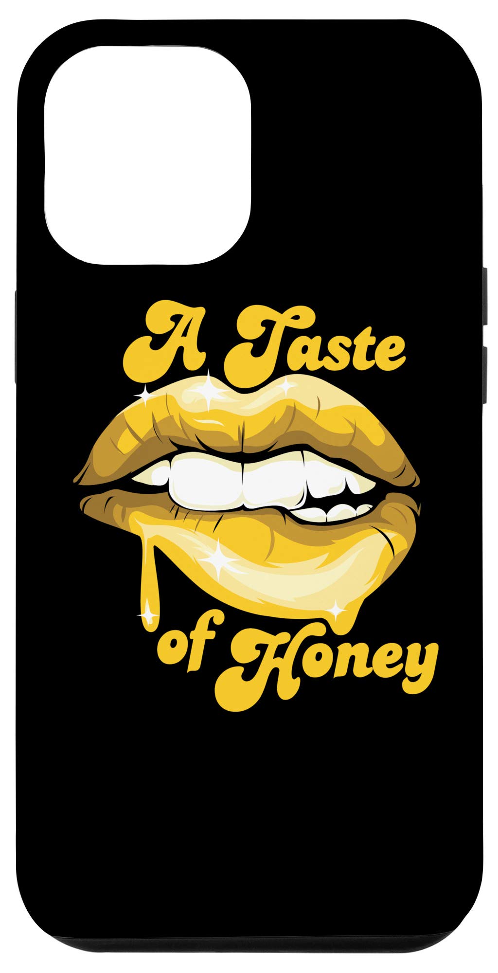 iPhone 12 Pro Max Case - Honey Drip Lip Design, Funny & Stylish Protective Cover for Women | Perfect for Parties, Dating & Social Media Selfies