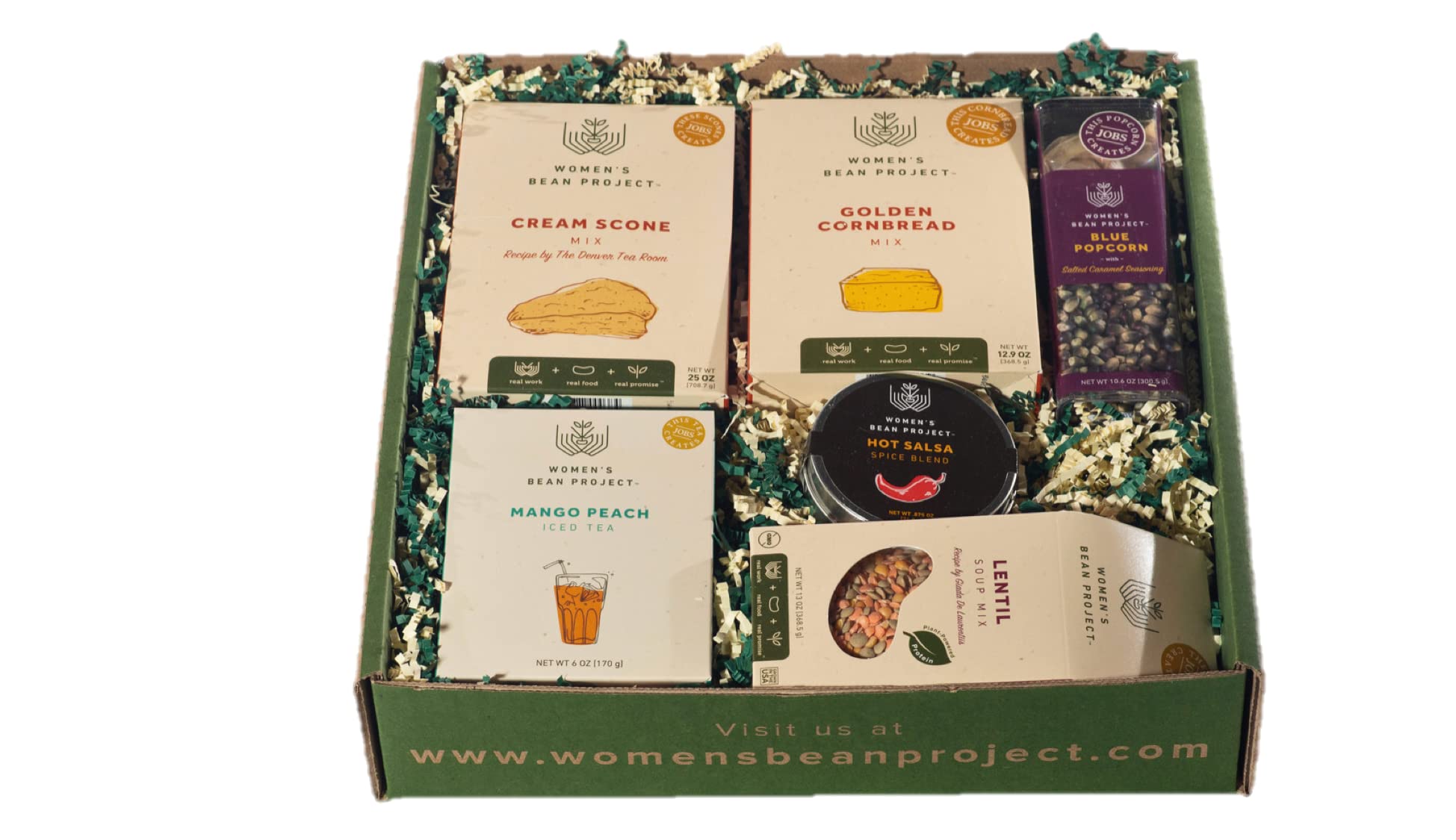 Women's Bean Project Weekender Gift Box - 6 Premium Handmade Items for Women | Perfect for Travel, Holidays & Thoughtful Gifting