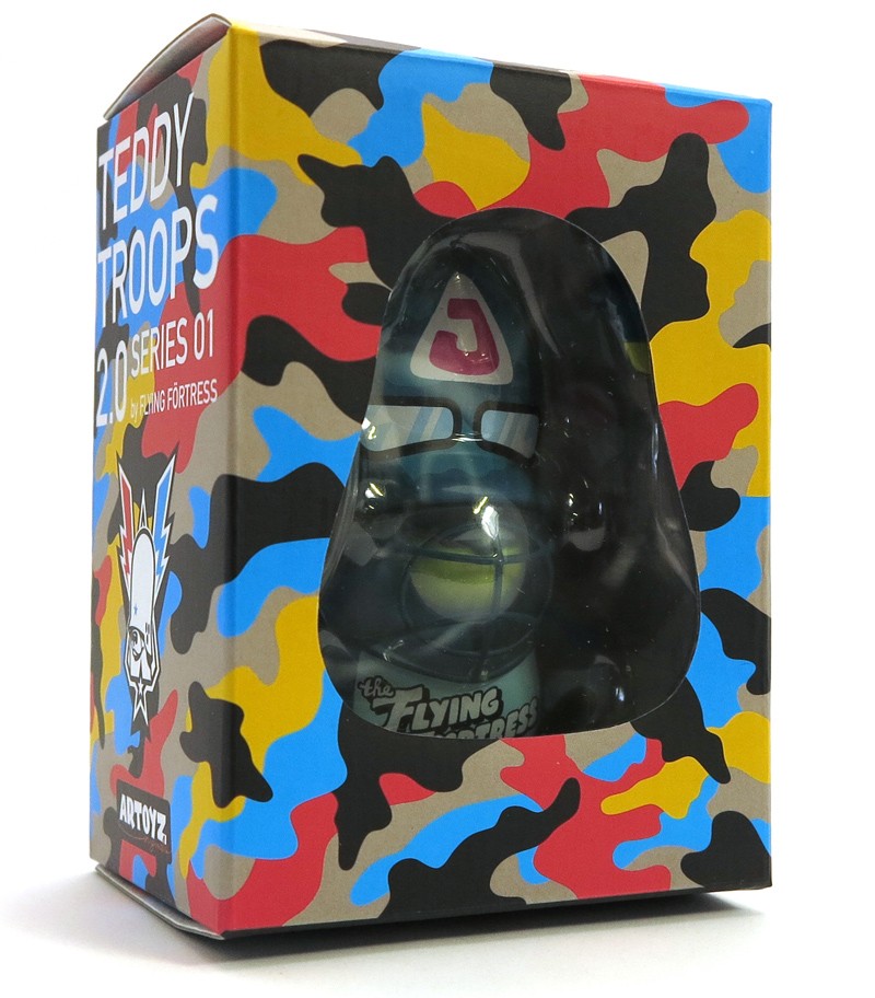 4 Teddy Troops 2.0 Series 01 Flying Fortress Trooper Variant - Collectible Plush Bears for Home Decor, Gift Giving & Teddy Bear Collections