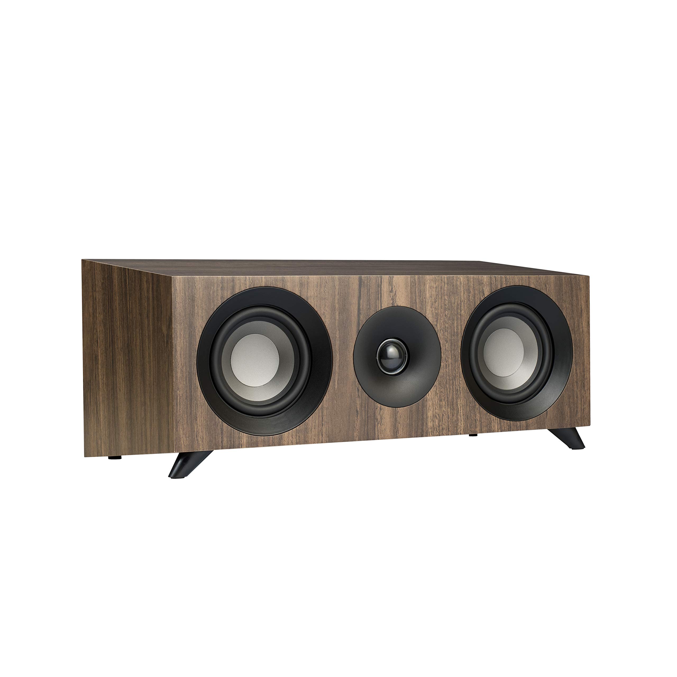 Jamo Studio Series S 81 Walnut Center Channel Speaker - Premium Home Theater Sound for Movies, Music & Gaming